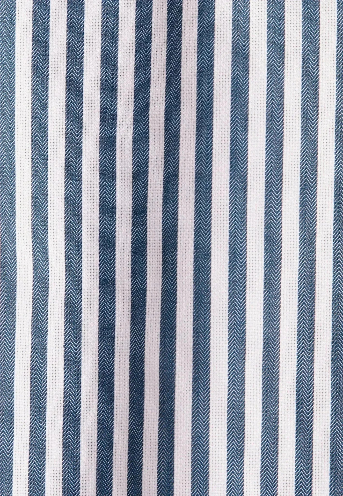 Seidensticker Regular Fit No Iron New Kent Striped Business Shirt Dark Teal – 01.143550-78-38 | Studio DOS by Designer Outlet Sales
