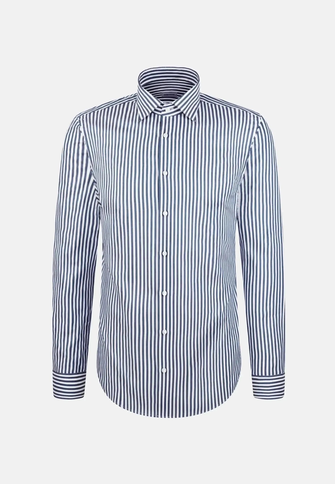 Seidensticker Regular Fit No Iron New Kent Striped Business Shirt Dark Teal – 01.143550-78-38 | Studio DOS by Designer Outlet Sales