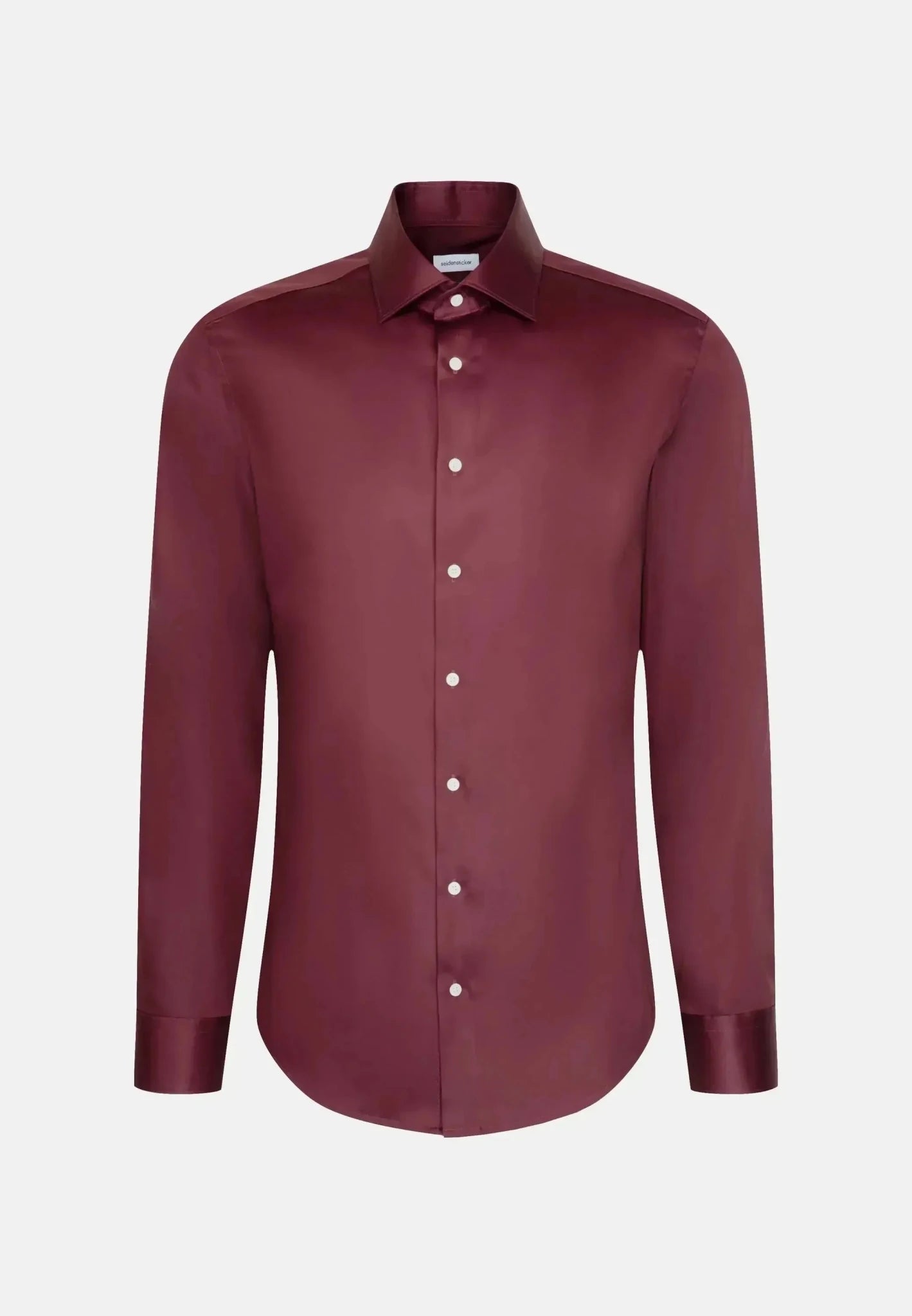 Seidensticker Shaped Fit Easy Iron New Kent Business Shirt Burgundy – 01.845070-49-38 | Studio DOS by Designer Outlet Sales