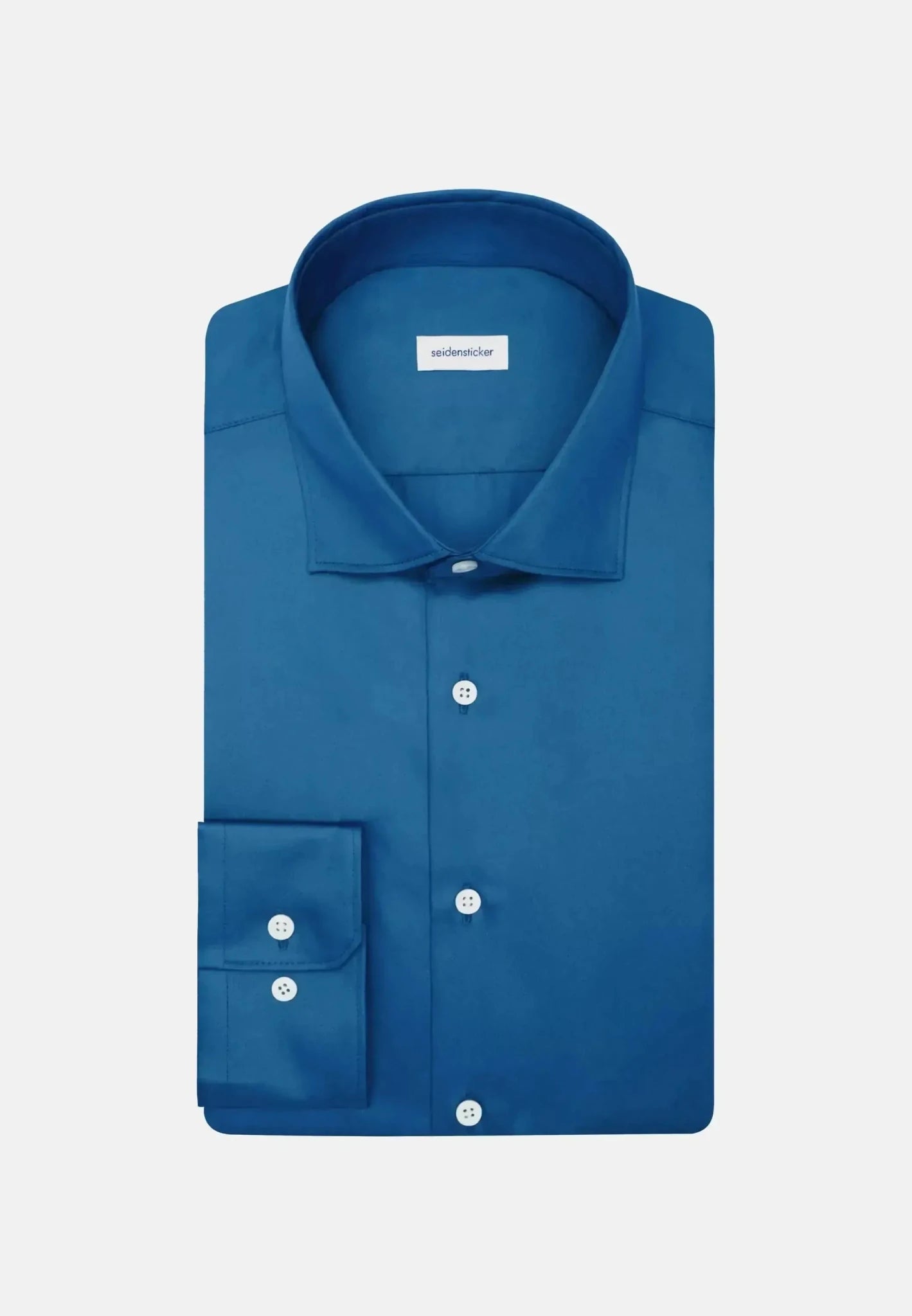 Seidensticker Shaped Fit Easy Iron New Kent Business Shirt Dark Teal – 01.845070-78-38 | Studio DOS by Designer Outlet Sales