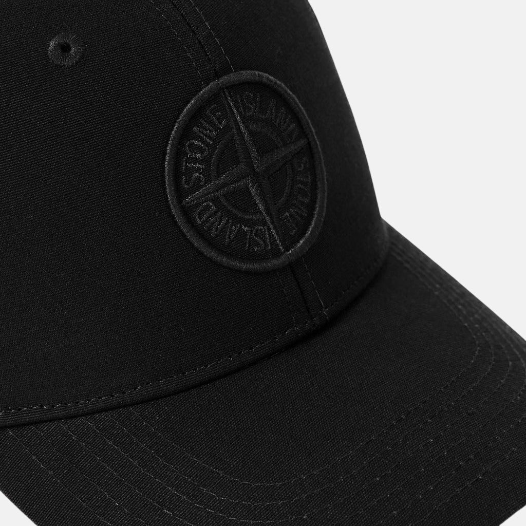 Stone Island Baseball Cap Black – G24 | Studio DOS by Designer Outlet Sales