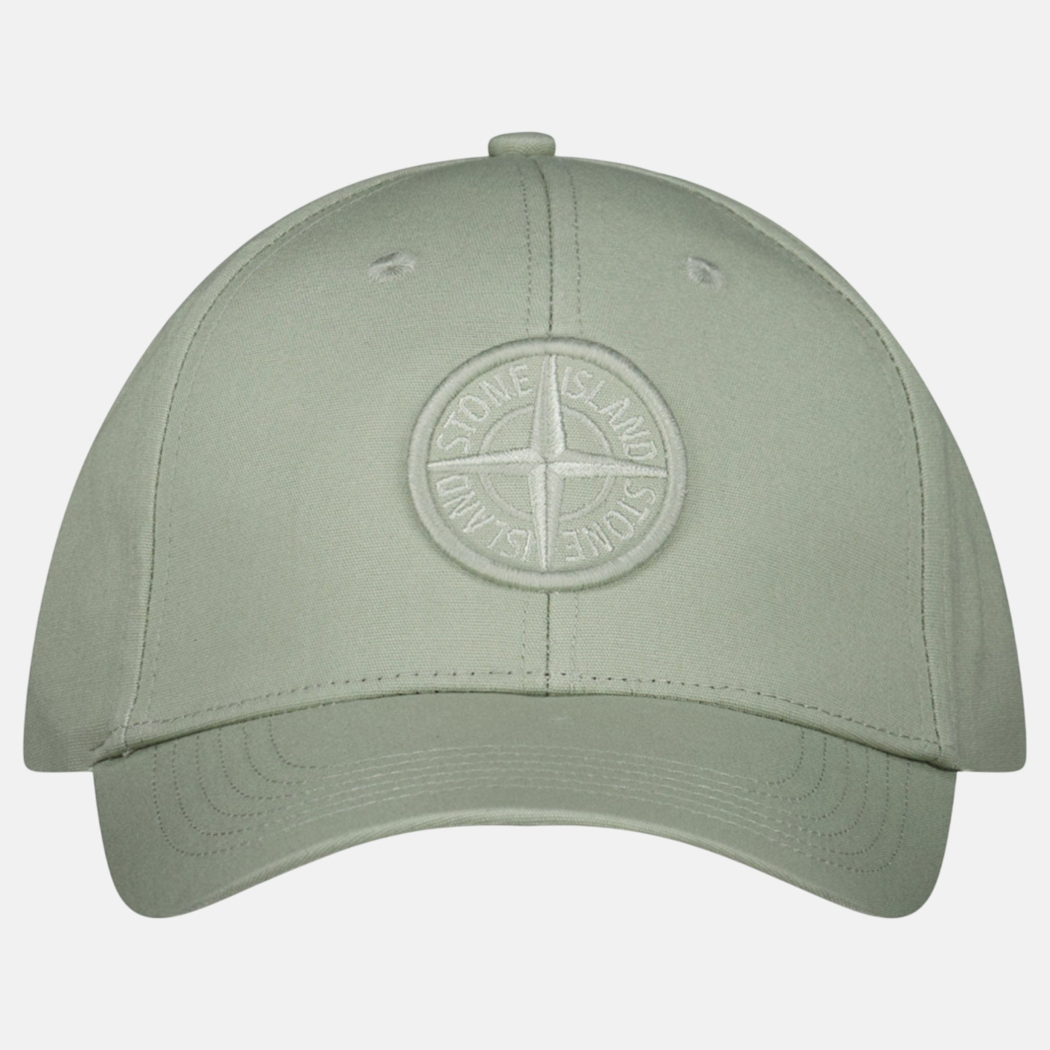Stone Island Baseball Cap Sage – Hat Box 1 | Studio DOS by Designer Outlet Sales