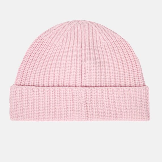 Stone Island Compass Patch Beanie Pink – Hat Box 1 | Studio DOS by Designer Outlet Sales