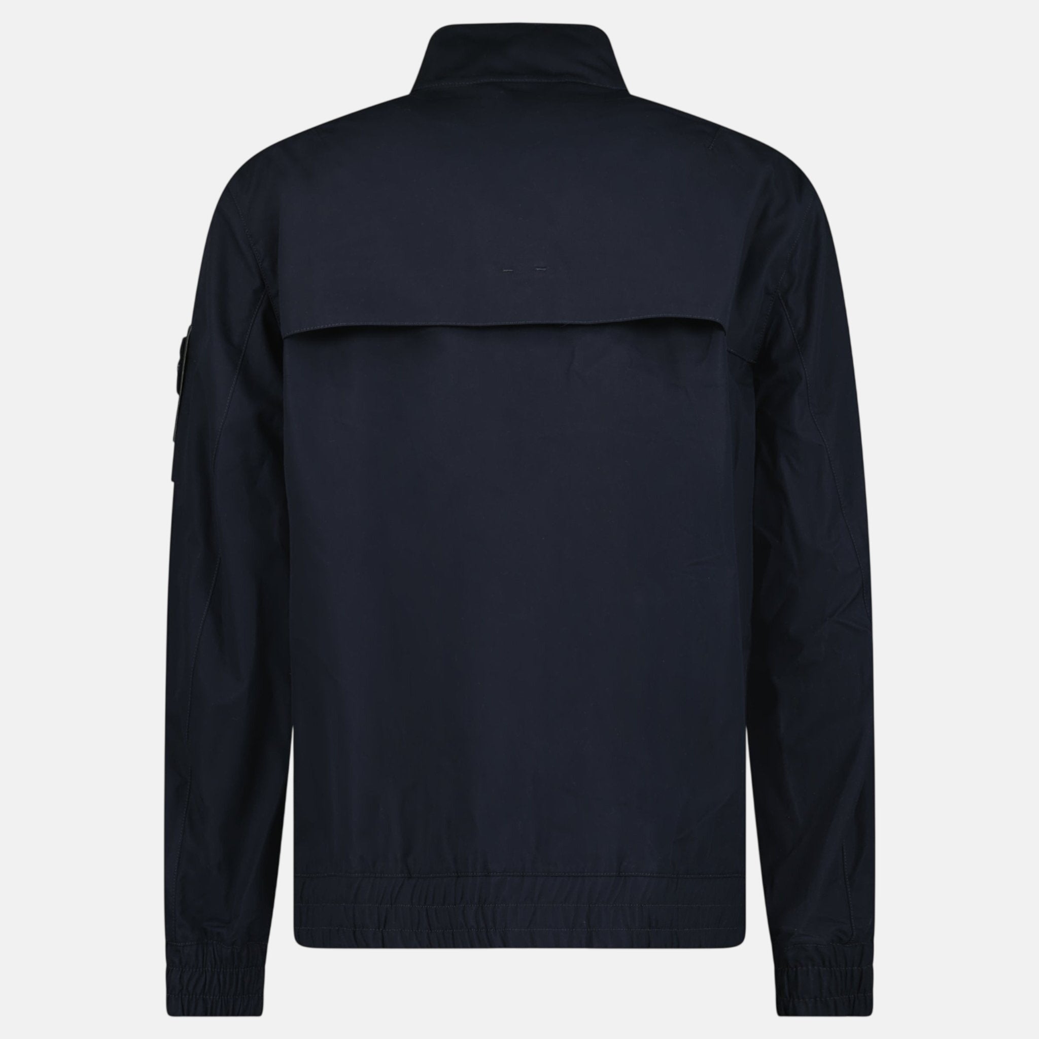 Stone Island Ghost Series Weatherproof Cotton Canvas Jacket Navy – B4 | Studio DOS by Designer Outlet Sales