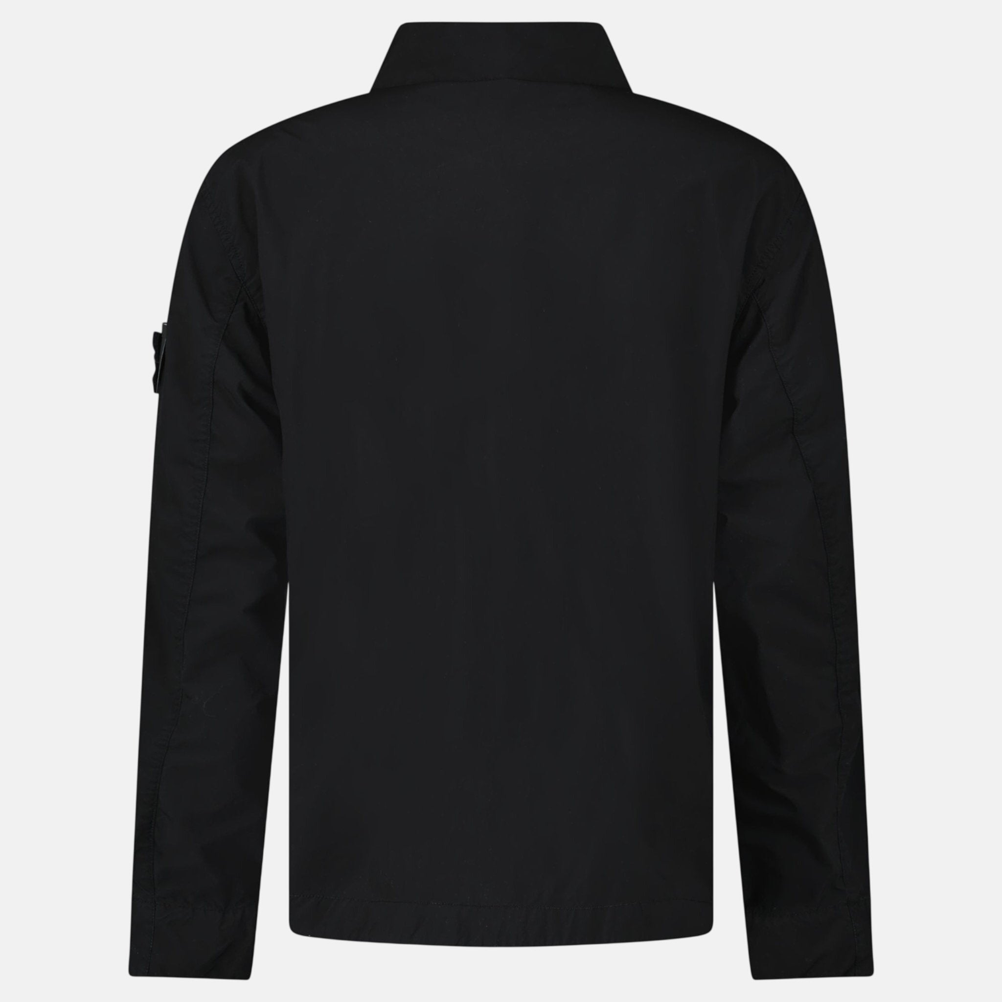 Stone Island Light Compact Jacket Black – Rail 4 | Studio DOS by Designer Outlet Sales