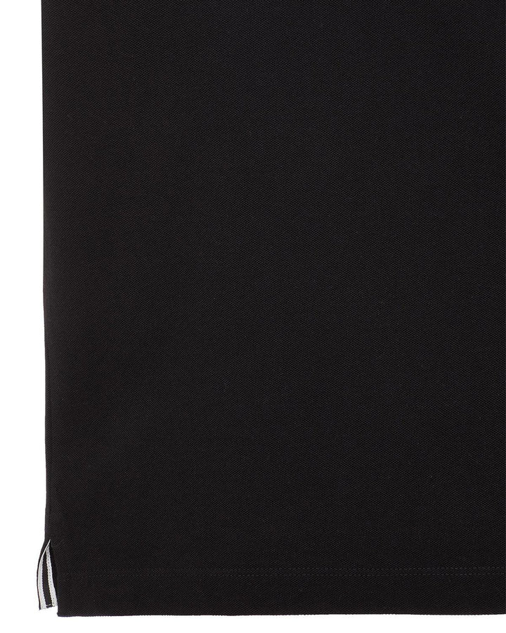 STONE ISLAND MENS SLIM FIT 2SC18 POLO SHIRT BLACK-Designer Outlet Sales