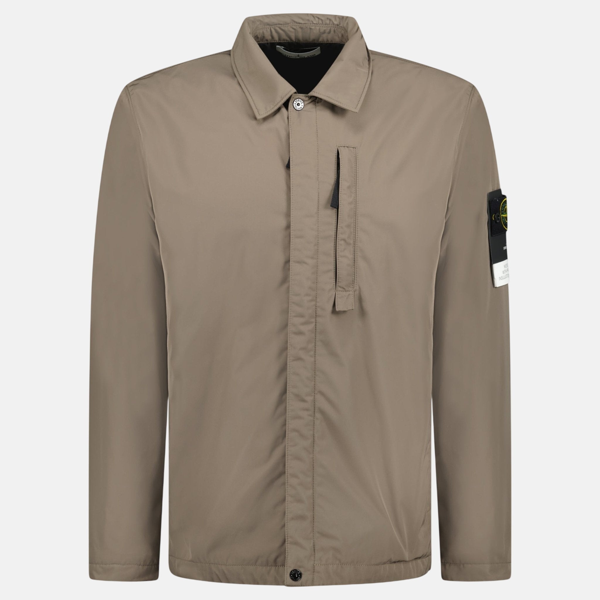 Stone Island PrimaLoft® Gold P.U.R.E™ Insulation Light Jacket Brown – E5 | Studio DOS by Designer Outlet Sales