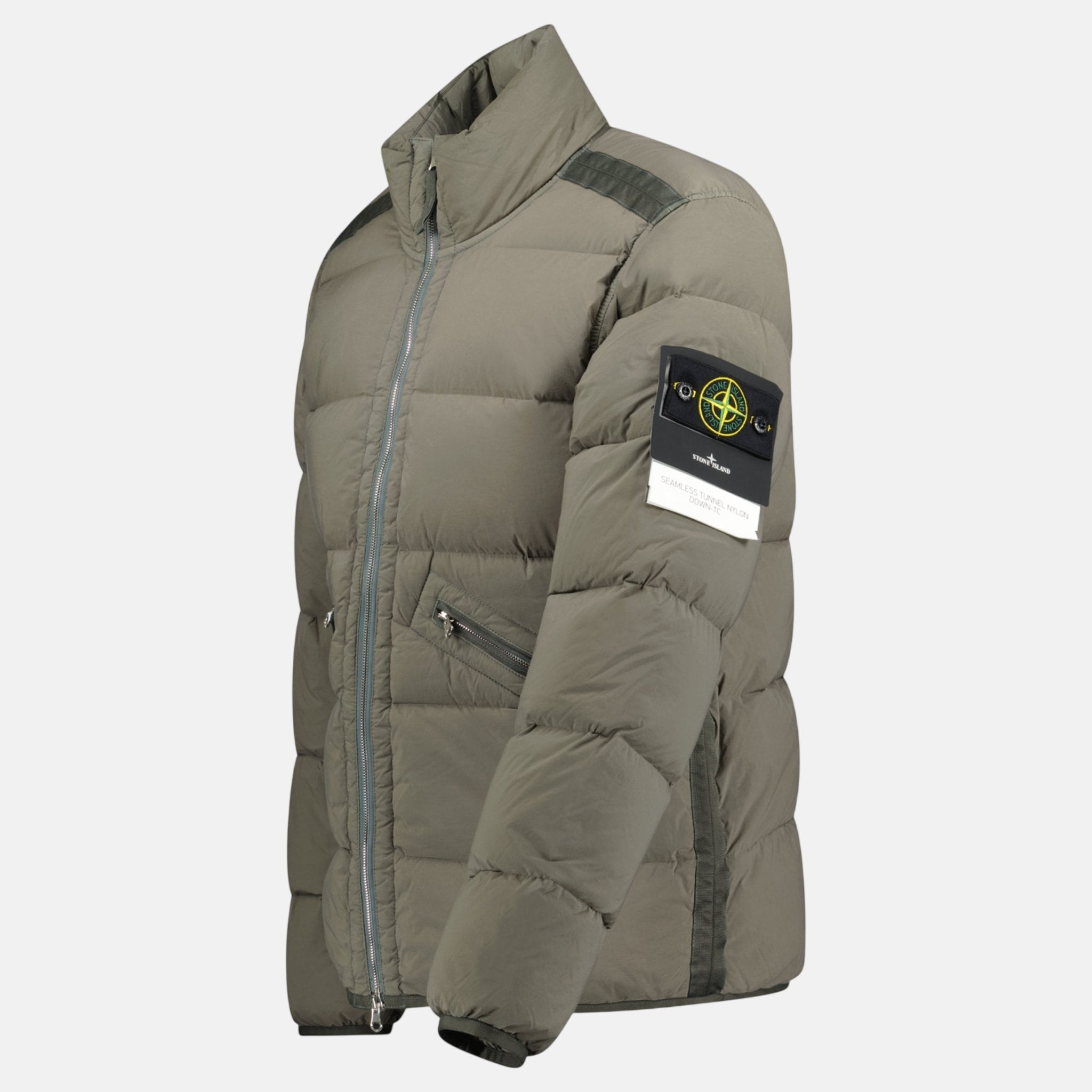 Stone Island Seamless Tunnel Nylon Puffer Jacket Walnut Brown – Rail 5 U | Studio DOS by Designer Outlet Sales