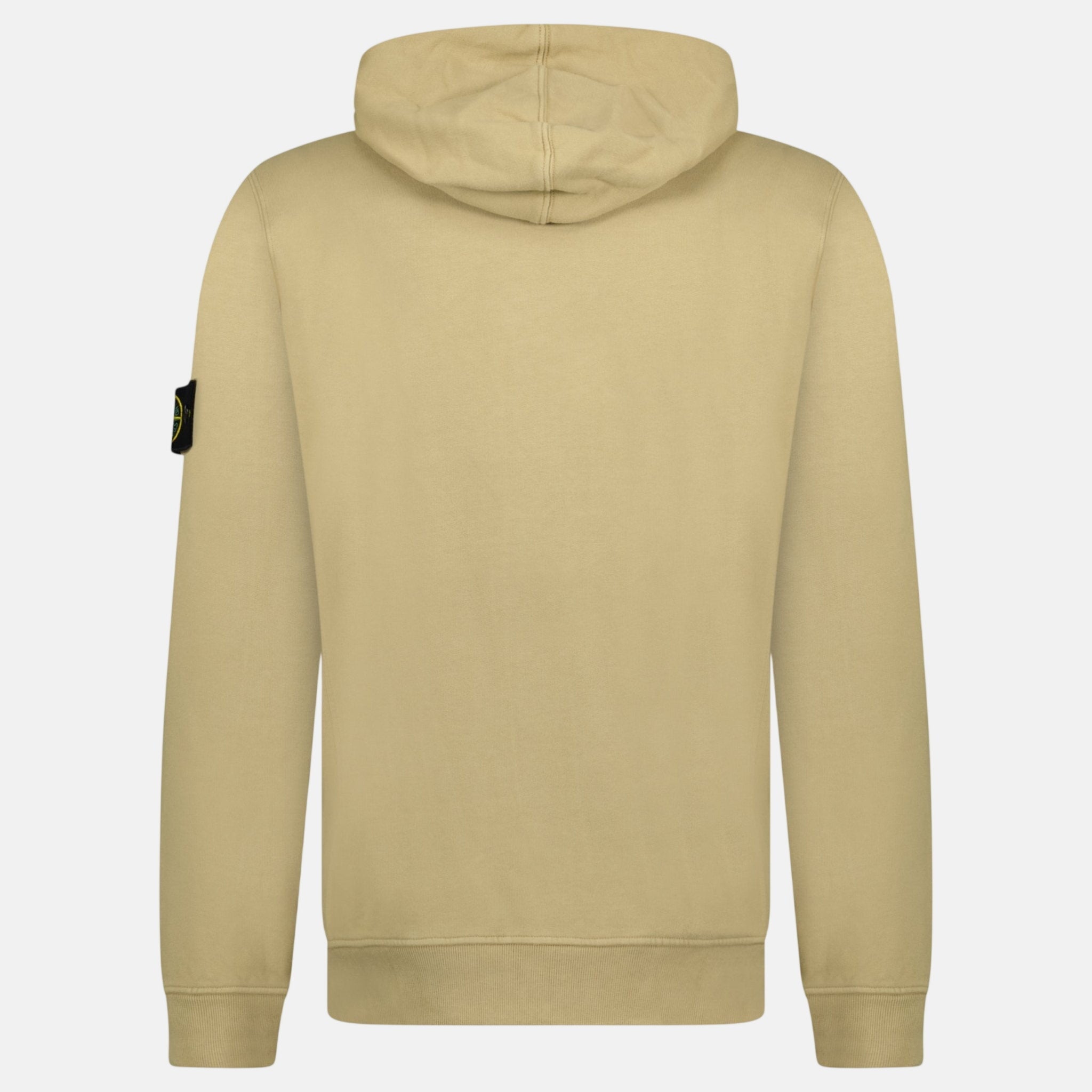 Stone Island Zip Hooded Sweatshirt Biscuit – C86 | Studio DOS by Designer Outlet Sales