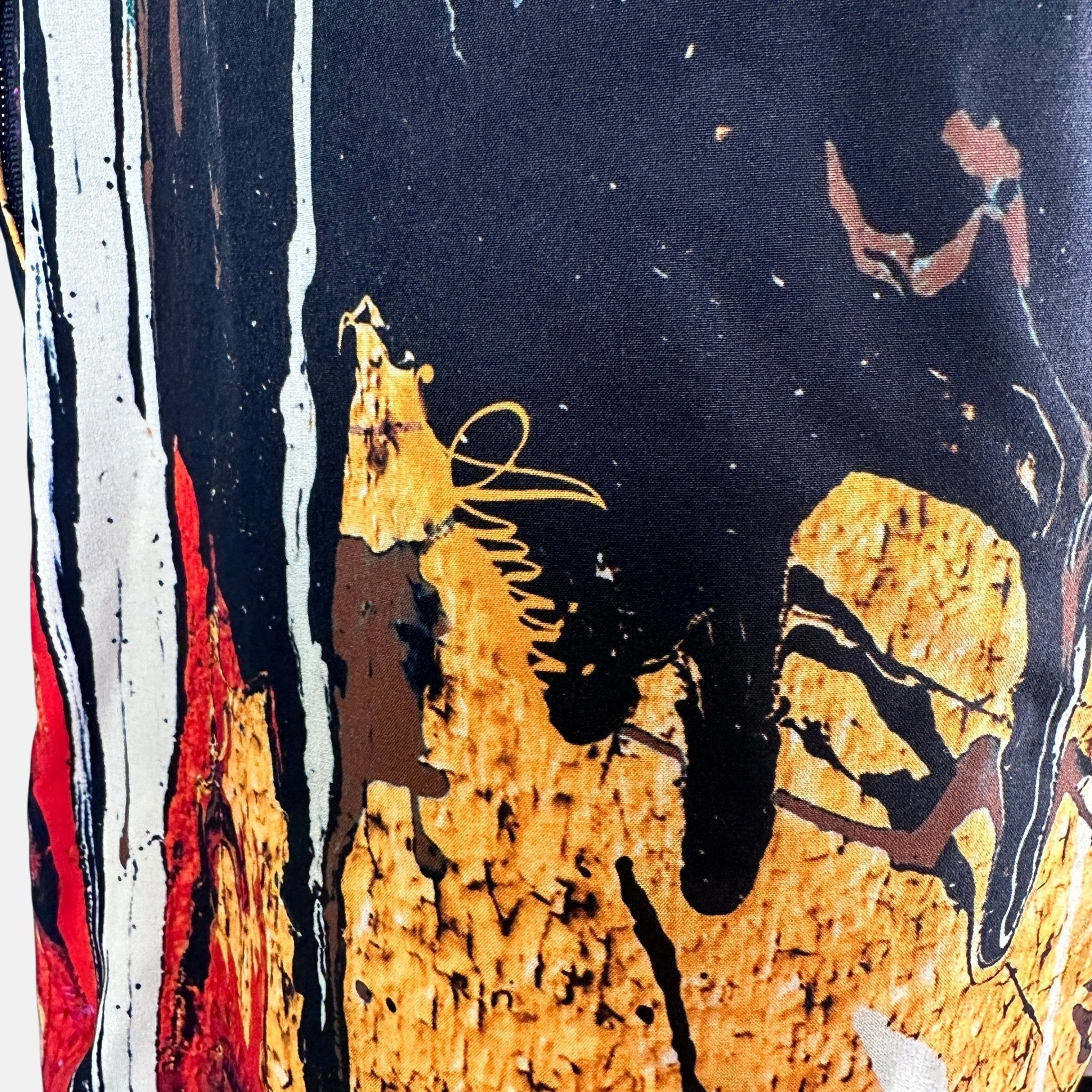 Amiri Paint Drip Drawstring Swim Shorts Yellow – A29 | Studio DOS by Designer Outlet Sales