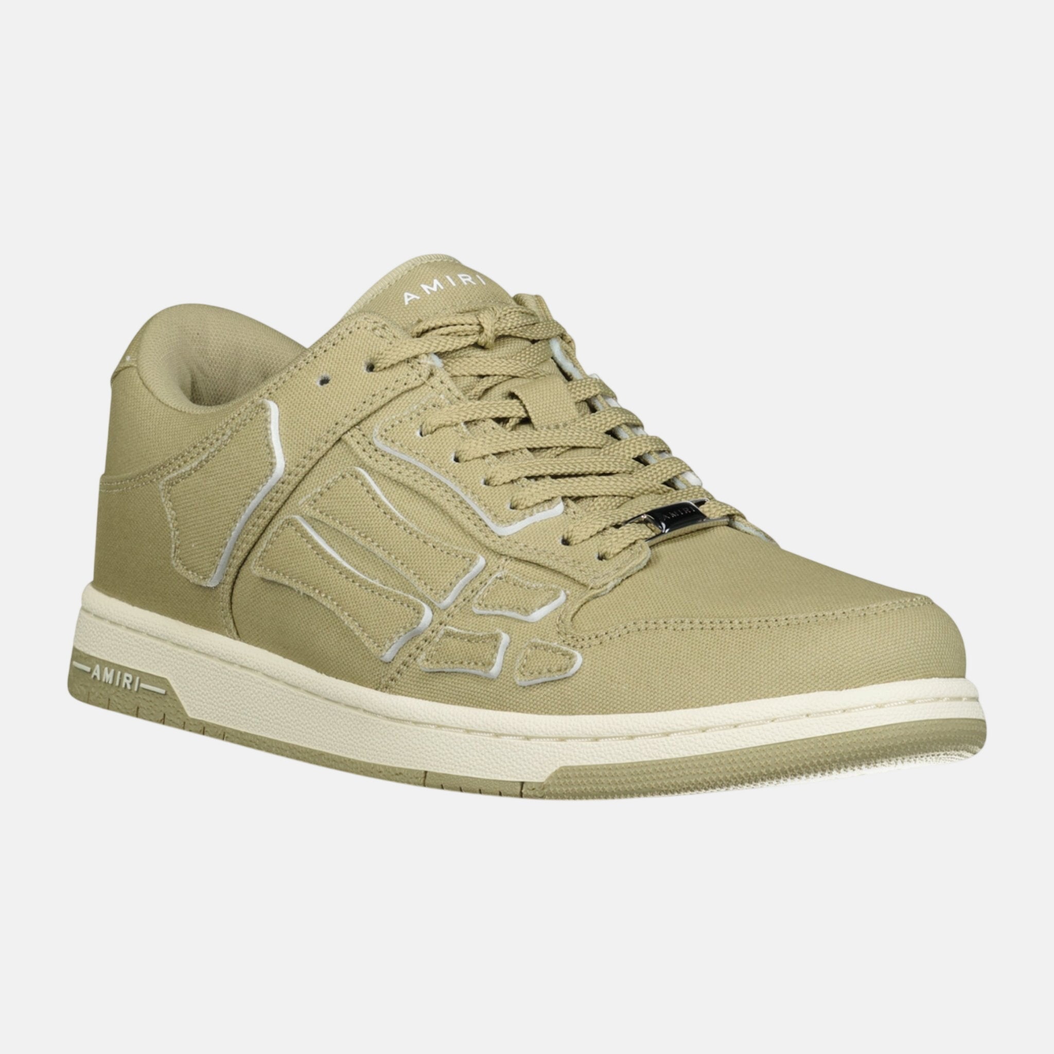 Amiri Skeleton Low Top Canvas Trainers Green – G7 | Studio DOS by Designer Outlet Sales