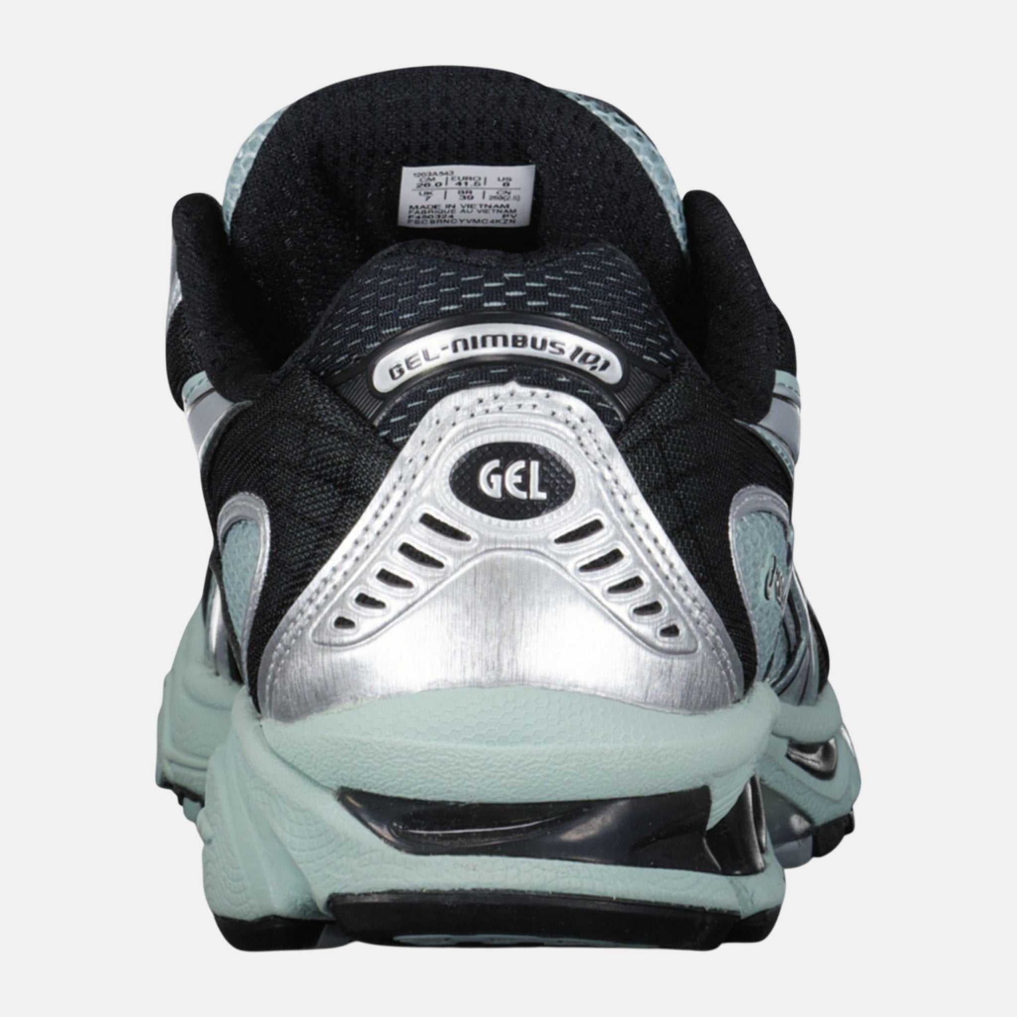 Asics GEL - NIMBUS 10.1 Trainers Ocean Haze Pure Silver – D3 | Studio DOS by Designer Outlet Sales