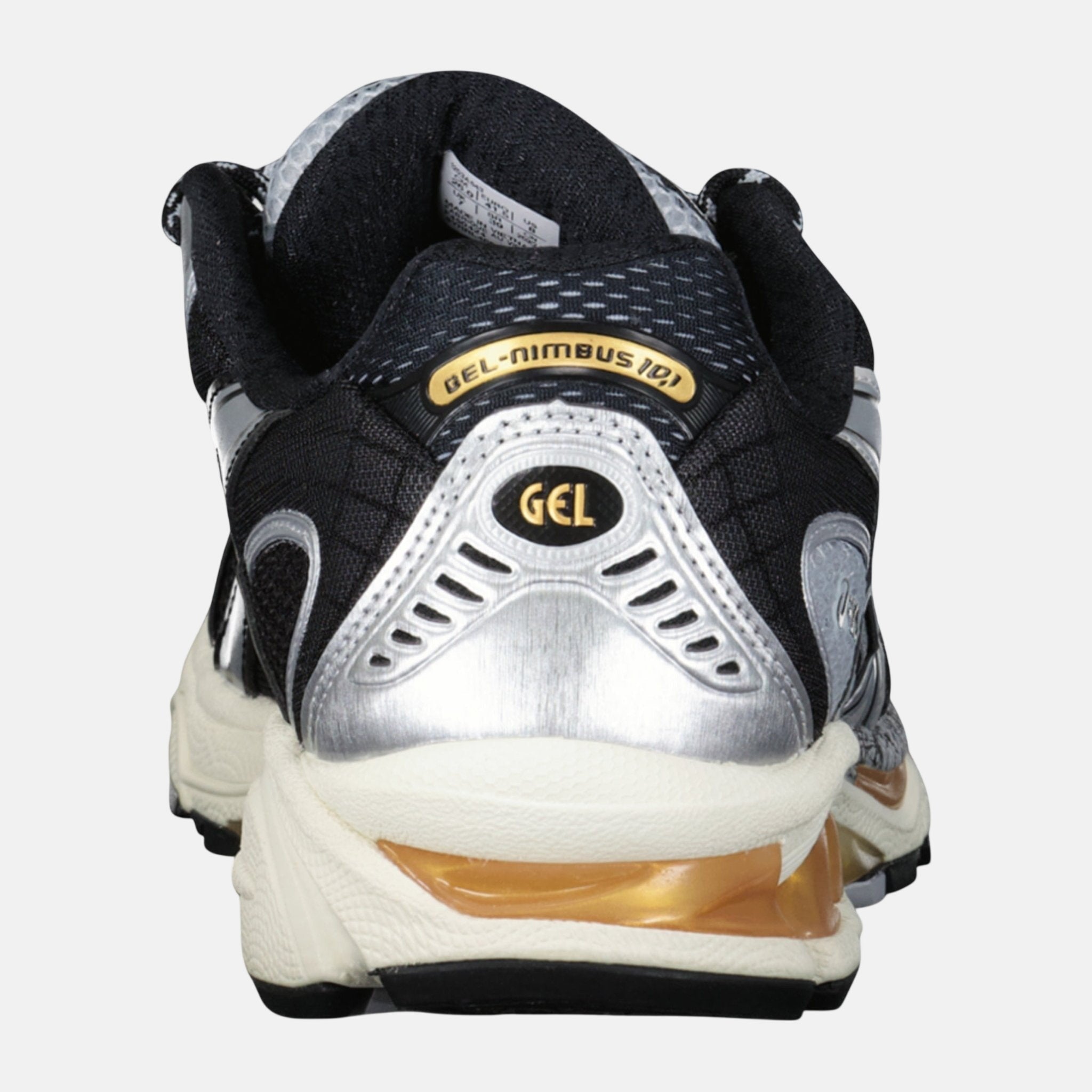 Asics GEL - NIMBUS 10.1 Trainers Piedmont Grey Pure Silver – D15 | Studio DOS by Designer Outlet Sales