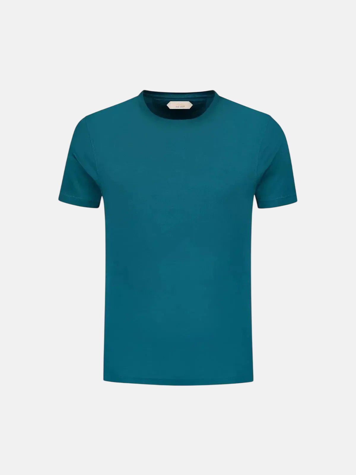 AURELIEN COTTON T - SHIRT PETROL – 80028-400-003 | Studio DOS by Designer Outlet Sales
