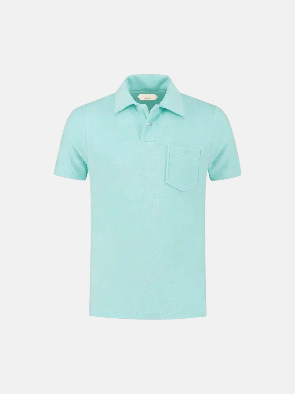 AURELIEN TERRY POLO SHIRT 2 MINT – 80010-300-003 | Studio DOS by Designer Outlet Sales
