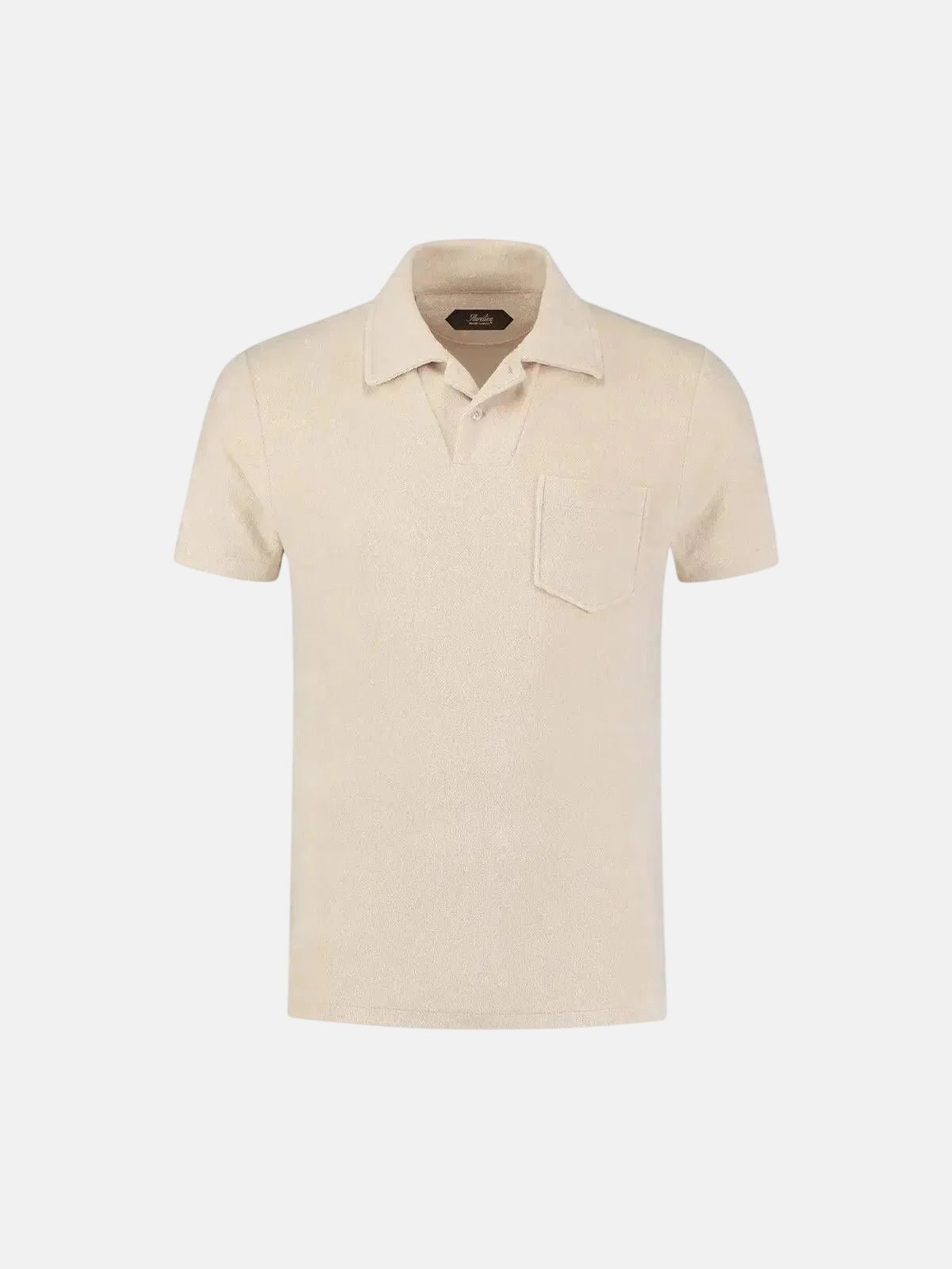 AURELIEN TERRY POLO SHIRT 2 SHELL – 80014-260-002 | Studio DOS by Designer Outlet Sales