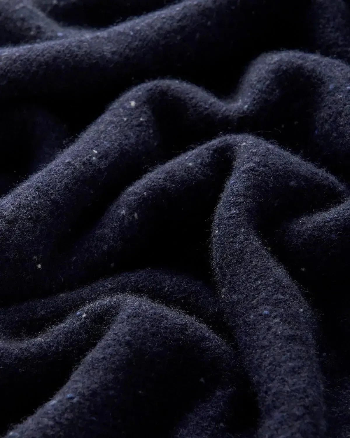 Bernard Weatherill Plain Roll Neck Knit Melange Tweed Navy Flec – 40540-011-011 | Studio DOS by Designer Outlet Sales