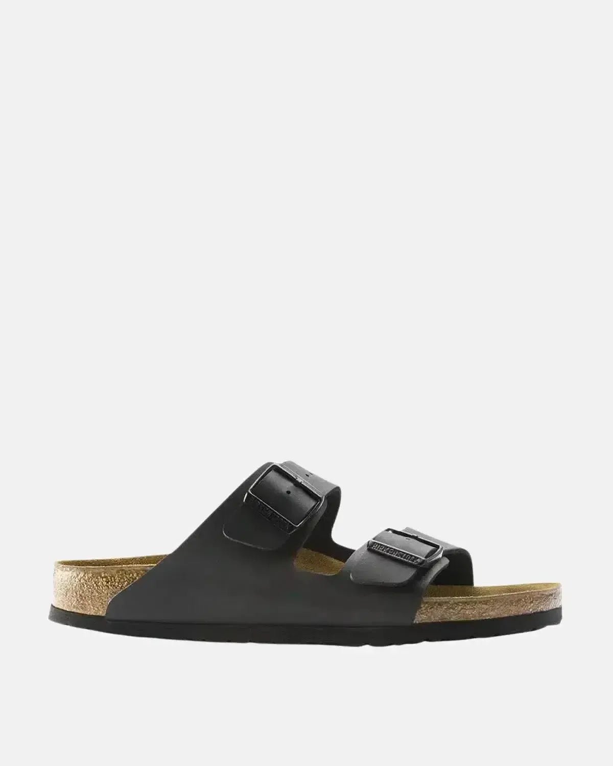 BIRKENSTOCK MENS ARIZONA BIRKO - FLOR SANDALS BLACK – BIRKENSTOCK-0051791-UK7.5EU41 | Studio DOS by Designer Outlet Sales