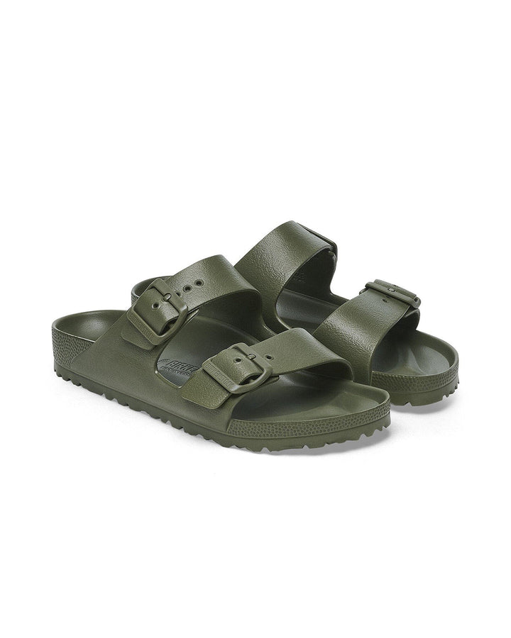 BIRKENSTOCK MENS ARIZONA EVA REGULAR FIT SANDALS KHAKI-Designer Outlet Sales