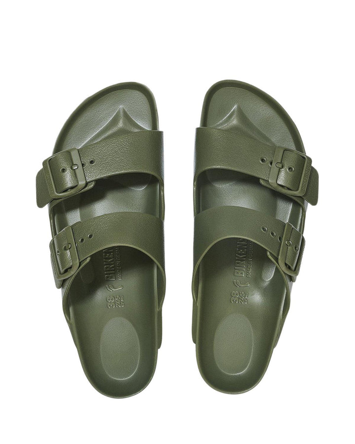 BIRKENSTOCK MENS ARIZONA EVA REGULAR FIT SANDALS KHAKI-Designer Outlet Sales