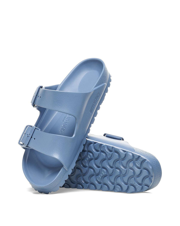 BIRKENSTOCK WOMENS ARIZONA EVA NARROW FIT SANDALS ELEMENTAL BLUE-Designer Outlet Sales