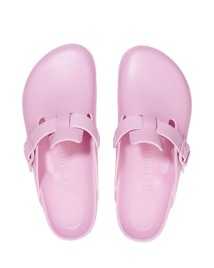 BIRKENSTOCK WOMENS BOSTON EVA NARROW FIT SANDALS FONDANT PINK-Designer Outlet Sales