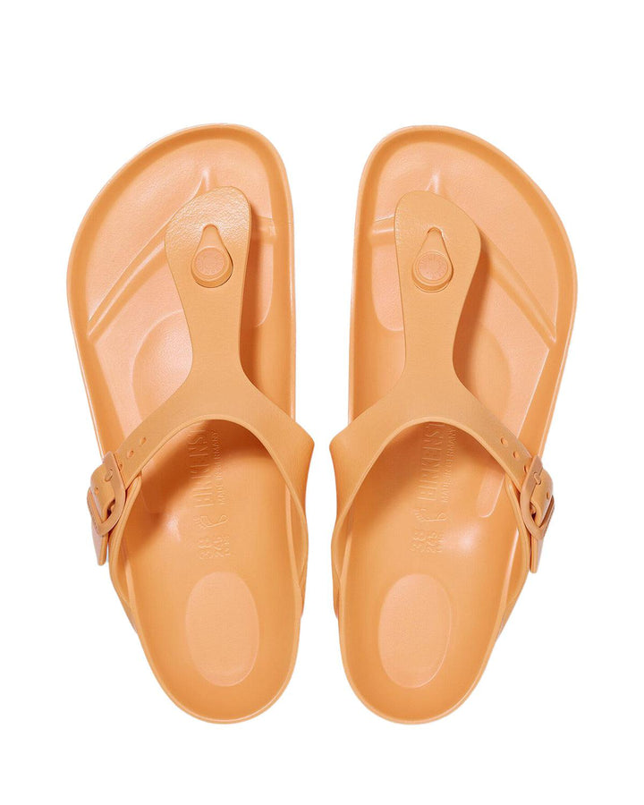 BIRKENSTOCK WOMENS GIZEH EVA REGULAR FIT SANDALS PAPAYA-Designer Outlet Sales