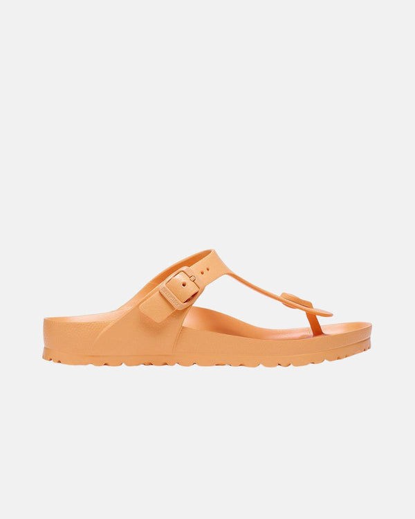 BIRKENSTOCK WOMENS GIZEH EVA REGULAR FIT SANDALS PAPAYA-Designer Outlet Sales