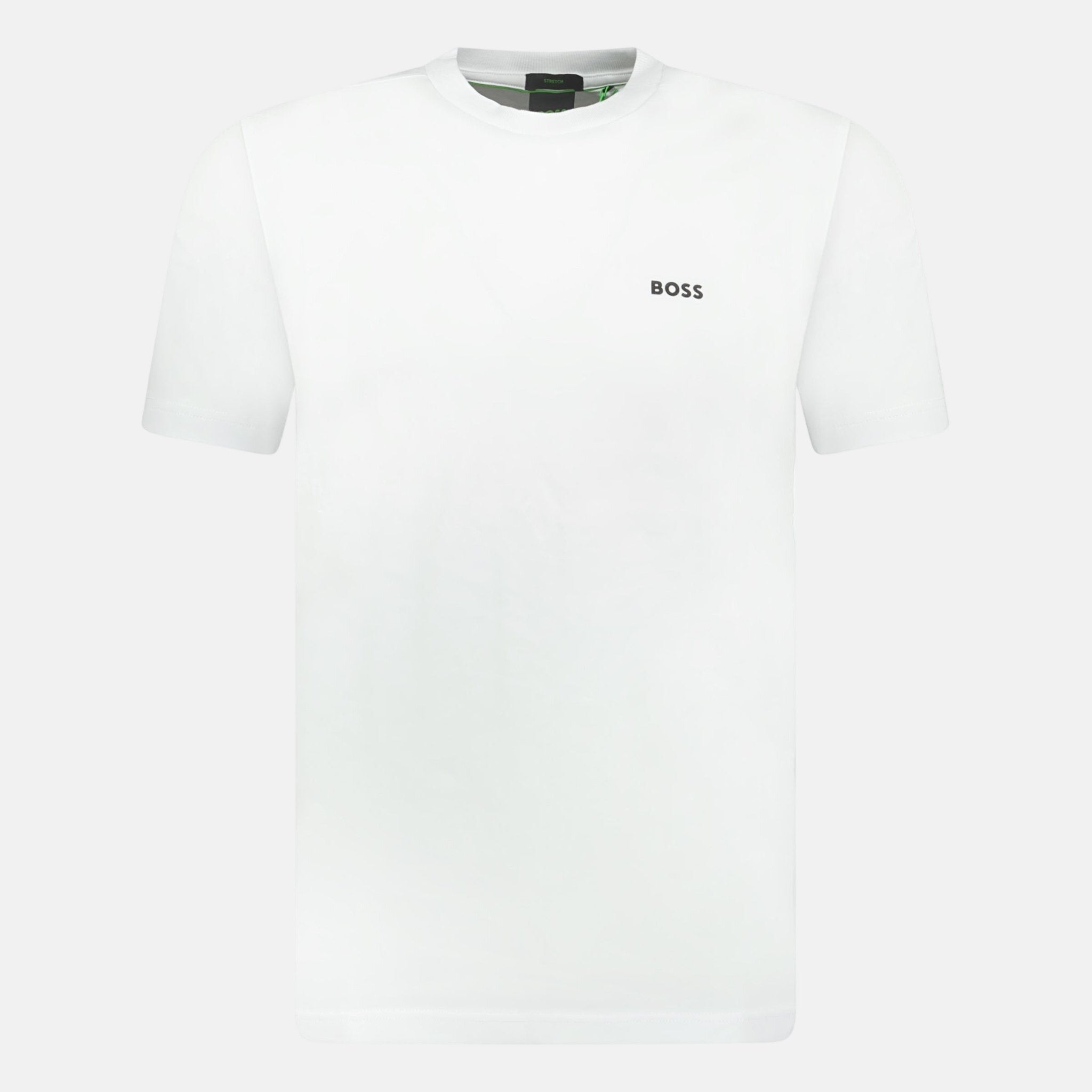BOSS Active Logo - Print T-Shirt White – C14 | Studio DOS by Designer Outlet Sales