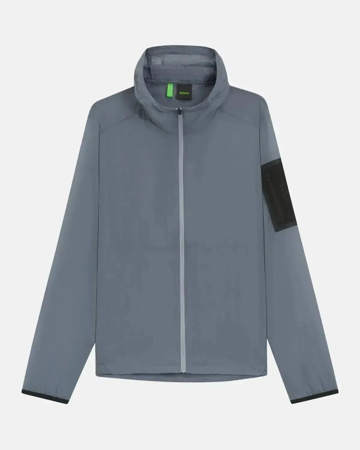 BOSS MENS AIRYNIX LIGHTWEIGHT WATER REPELLENT JACKET GREY – HUGO-BOSS-50541879-026-S | Studio DOS by Designer Outlet Sales