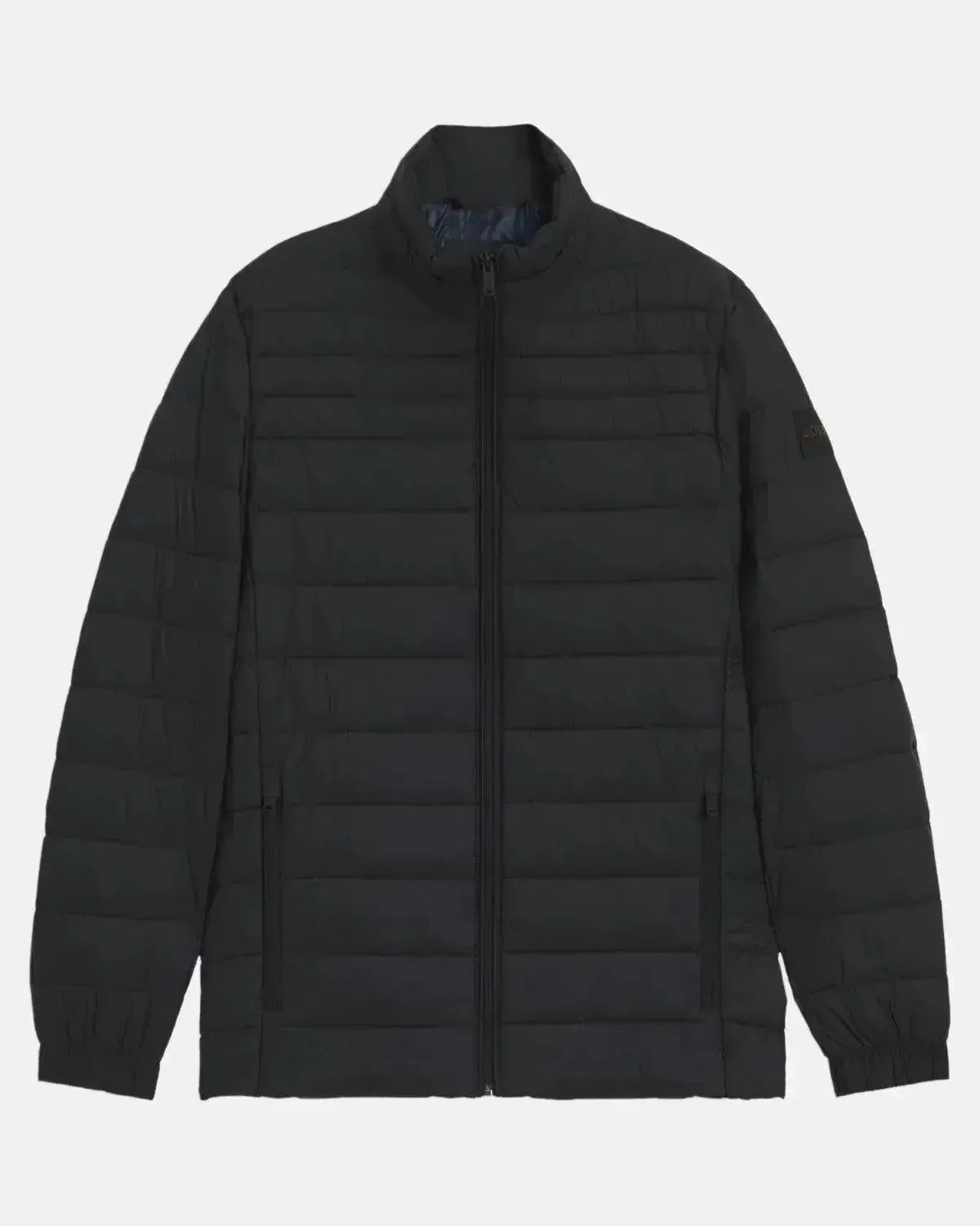BOSS MENS ODEN2 SLIM FIT PACKABLE PUFFER JACKET BLACK – HUGO-BOSS-50549252-001-46 | Studio DOS by Designer Outlet Sales