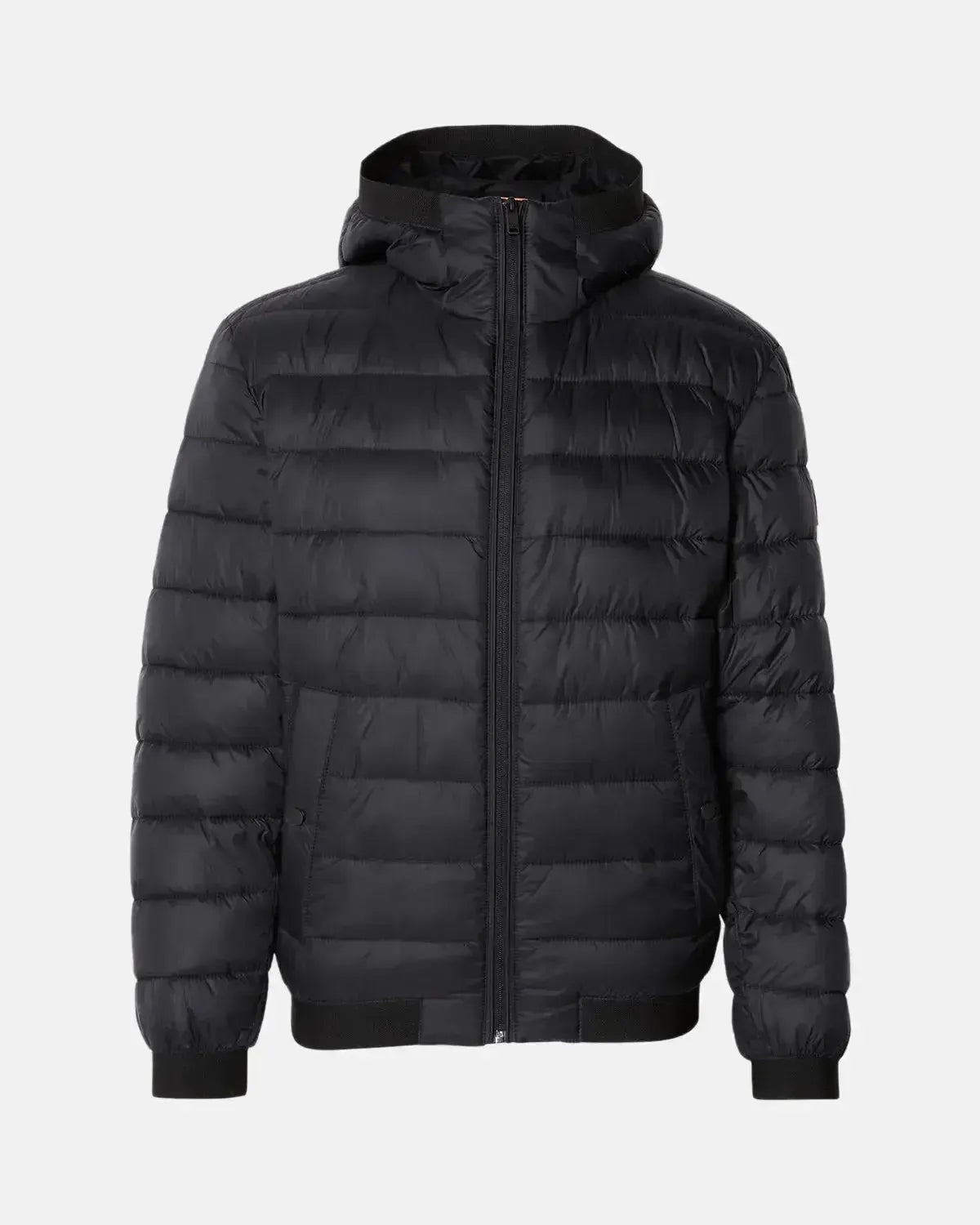BOSS MENS ODENIS HOODED PUFFER JACKET BLACK – HUGO-BOSS-50543616-001-46 | Studio DOS by Designer Outlet Sales