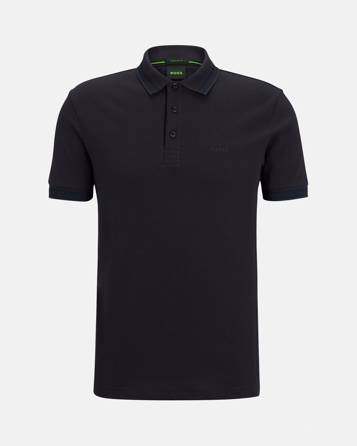 BOSS MENS PADDY POLO SHIRT DARK BLUE TONAL – HUGO BOSS MENS PADDY POLO SHIRT DARK TONAL BLACK-50469055-411-M | Studio DOS by Designer Outlet Sales