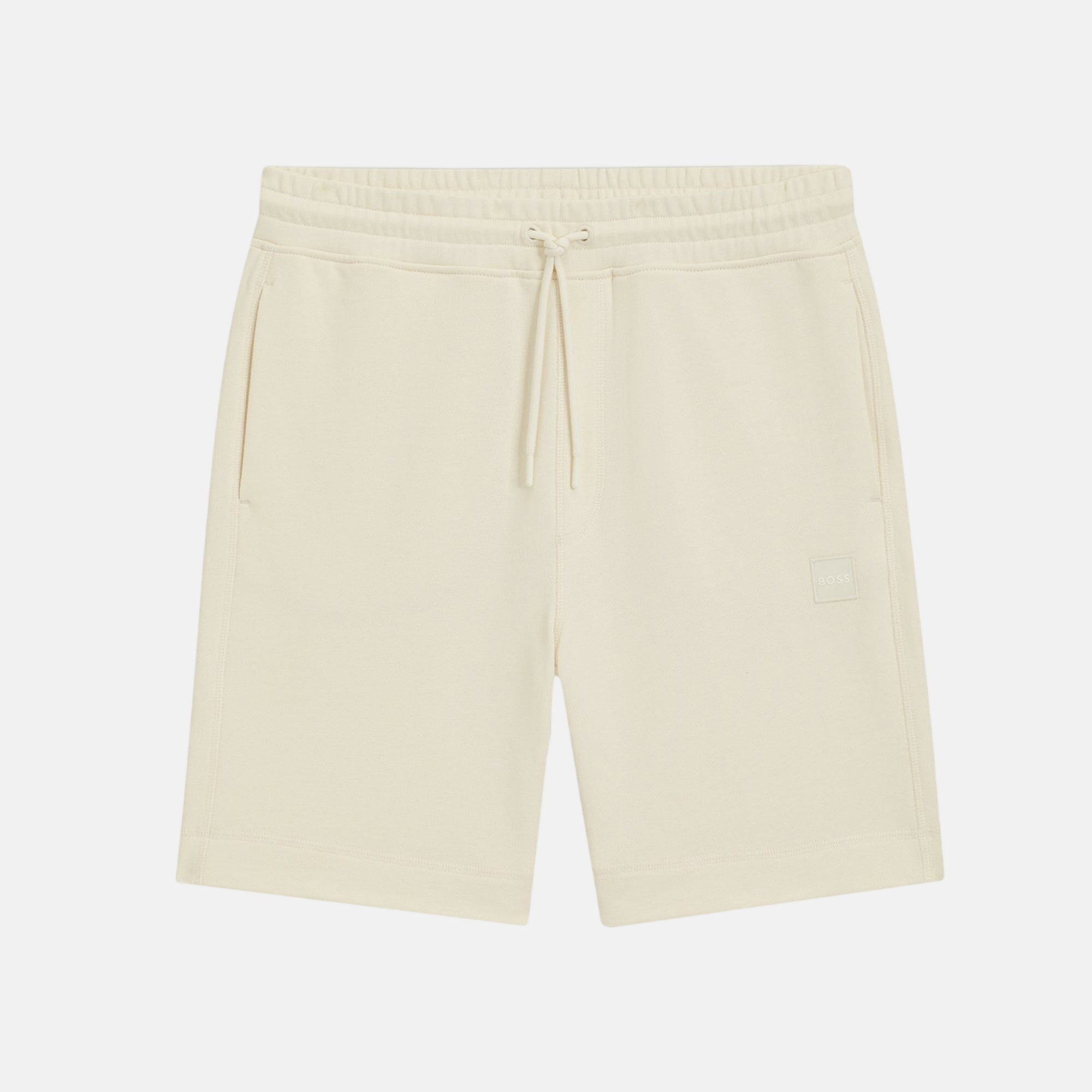 BOSS Mens Regular Fit Sewalk Sweat Shorts Open Yellow – SPR312-S | Studio DOS by Designer Outlet Sales
