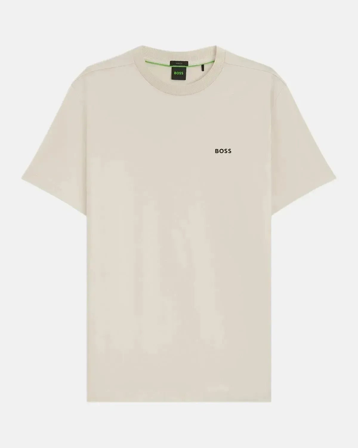 BOSS MENS STRETCH COTTON LOGO T - SHIRT NATURAL – BOSS MENS STRETCH COTTON LOGO T-SHIRT NATURAL-50506373-131-S | Studio DOS by Designer Outlet Sales