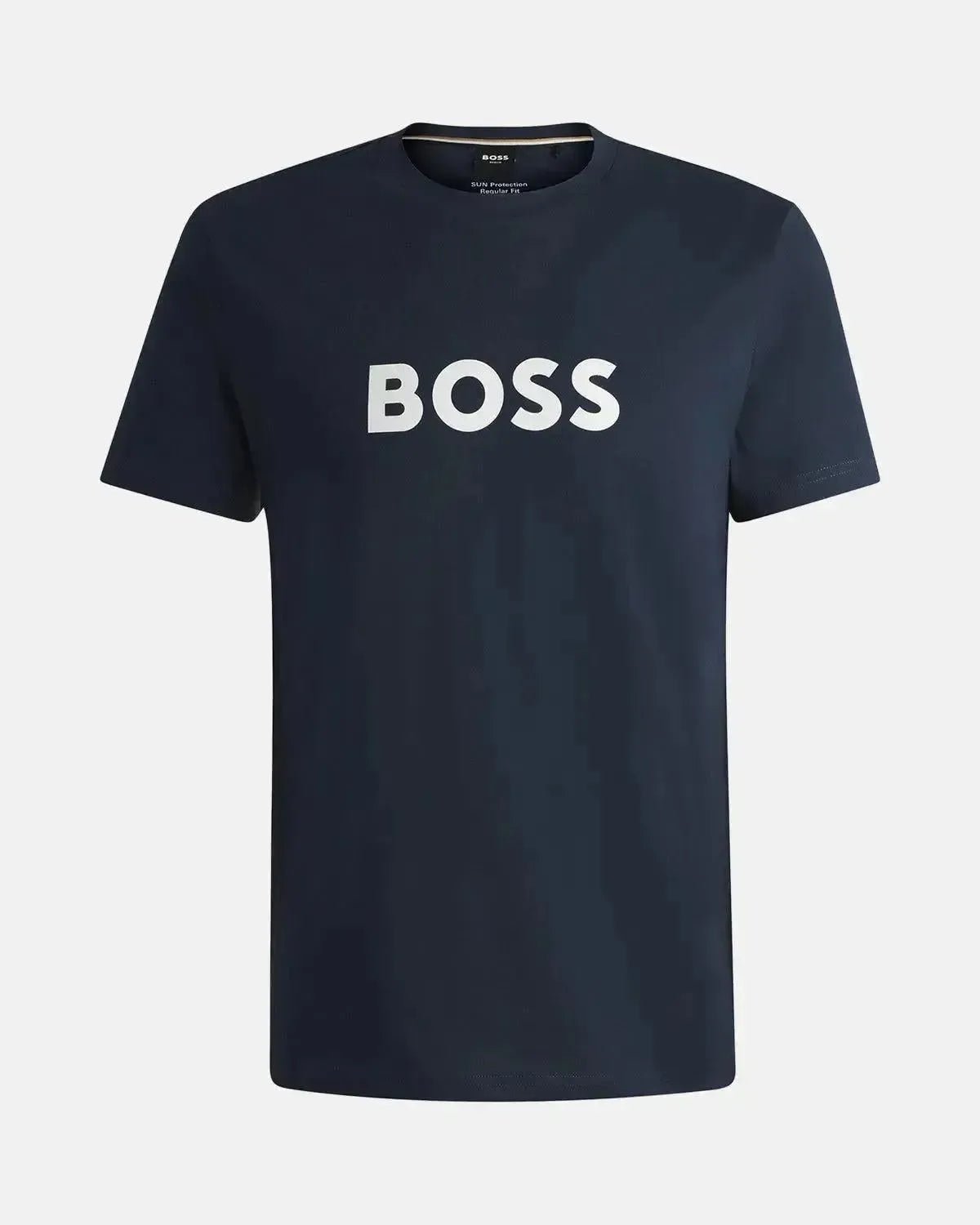 BOSS MENS STYLE PRINT T - SHIRT DARK BLUE – HUGO-BOSS-50491706-413-S | Studio DOS by Designer Outlet Sales