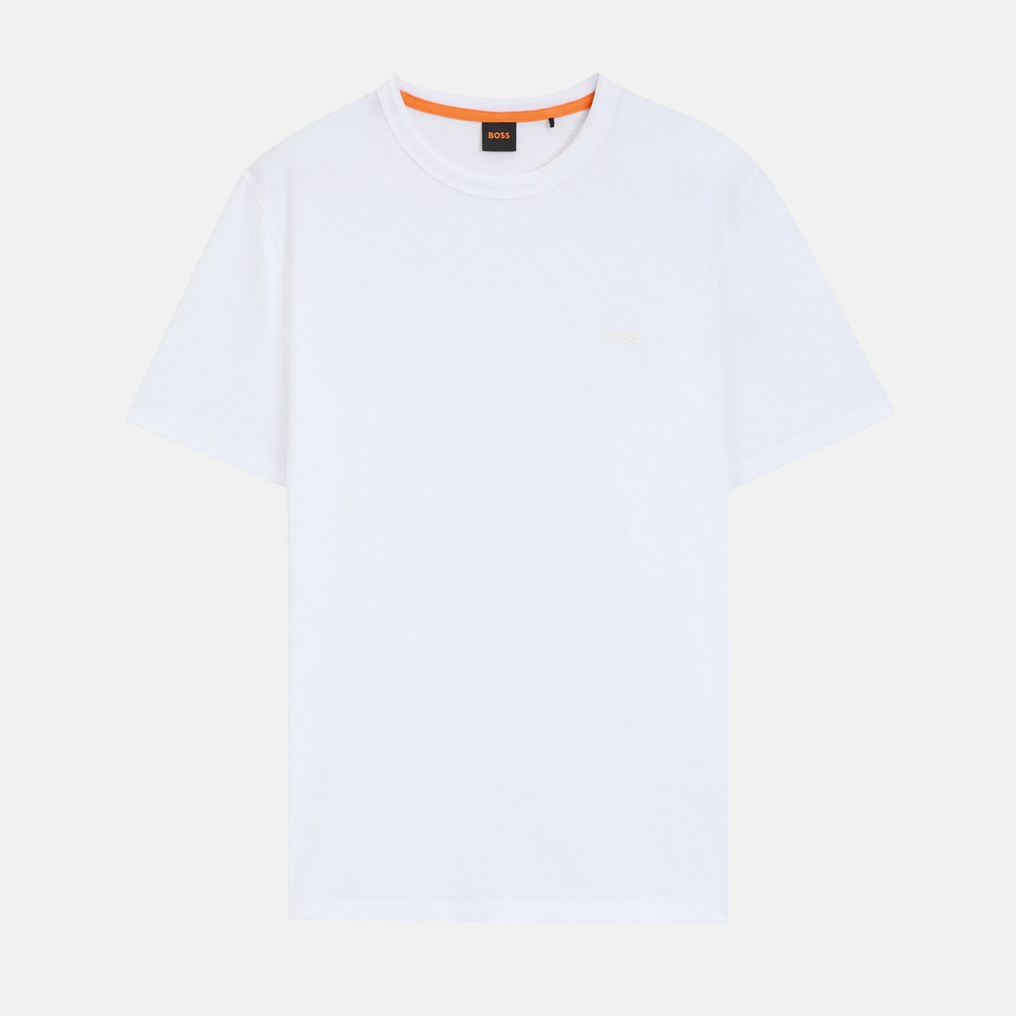 BOSS Mens Tegood Basic T-Shirt White – SPR296-S | Studio DOS by Designer Outlet Sales