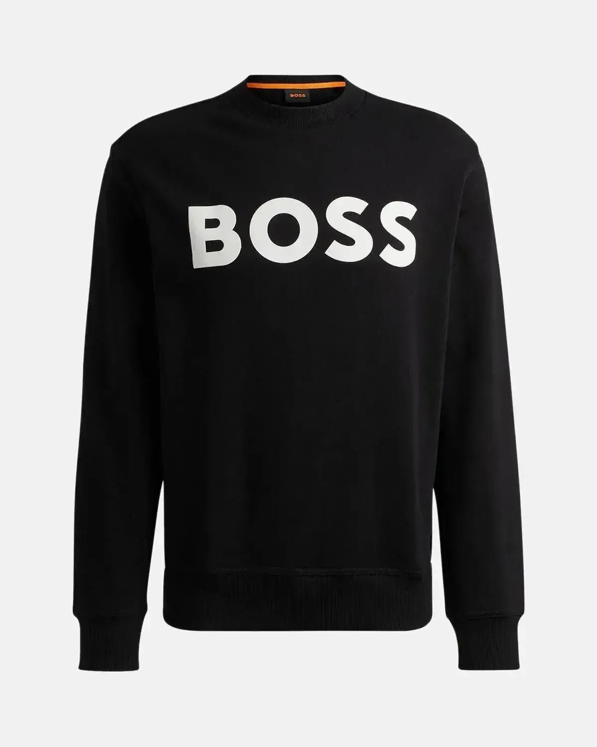 BOSS MENS WEBASIC LOGO SWEATSHIRT BLACK – BOSS MENS WEBASIC LOGO SWEATSHIRT BLACK-50487133-001-S | Studio DOS by Designer Outlet Sales