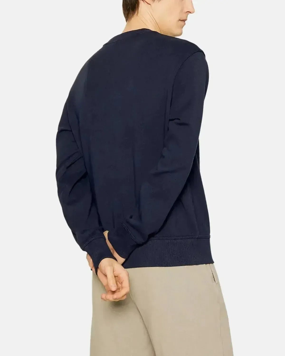 BOSS MENS WEBASIC LOGO SWEATSHIRT DARK BLUE – HUGO-BOSS-50487133-404-S | Studio DOS by Designer Outlet Sales