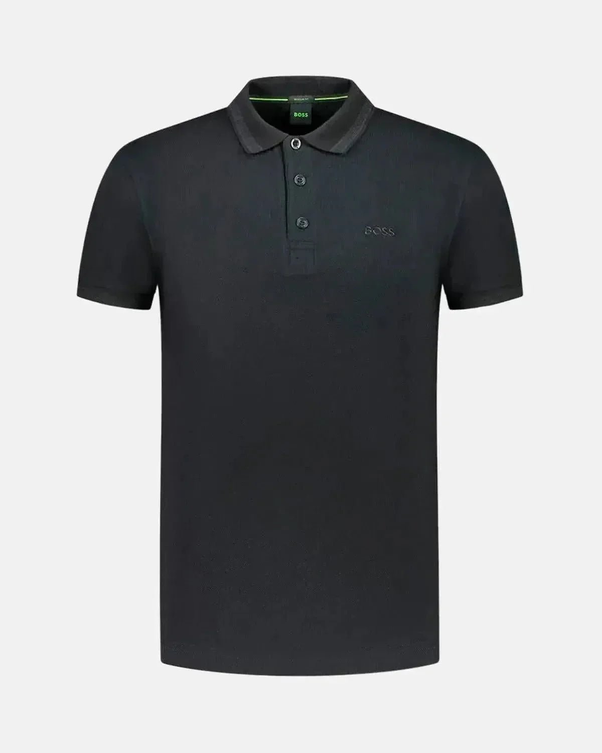 BOSS PADDY POLO SHIRT BLACK TONAL – BOSS-50469055-009-S | Studio DOS by Designer Outlet Sales