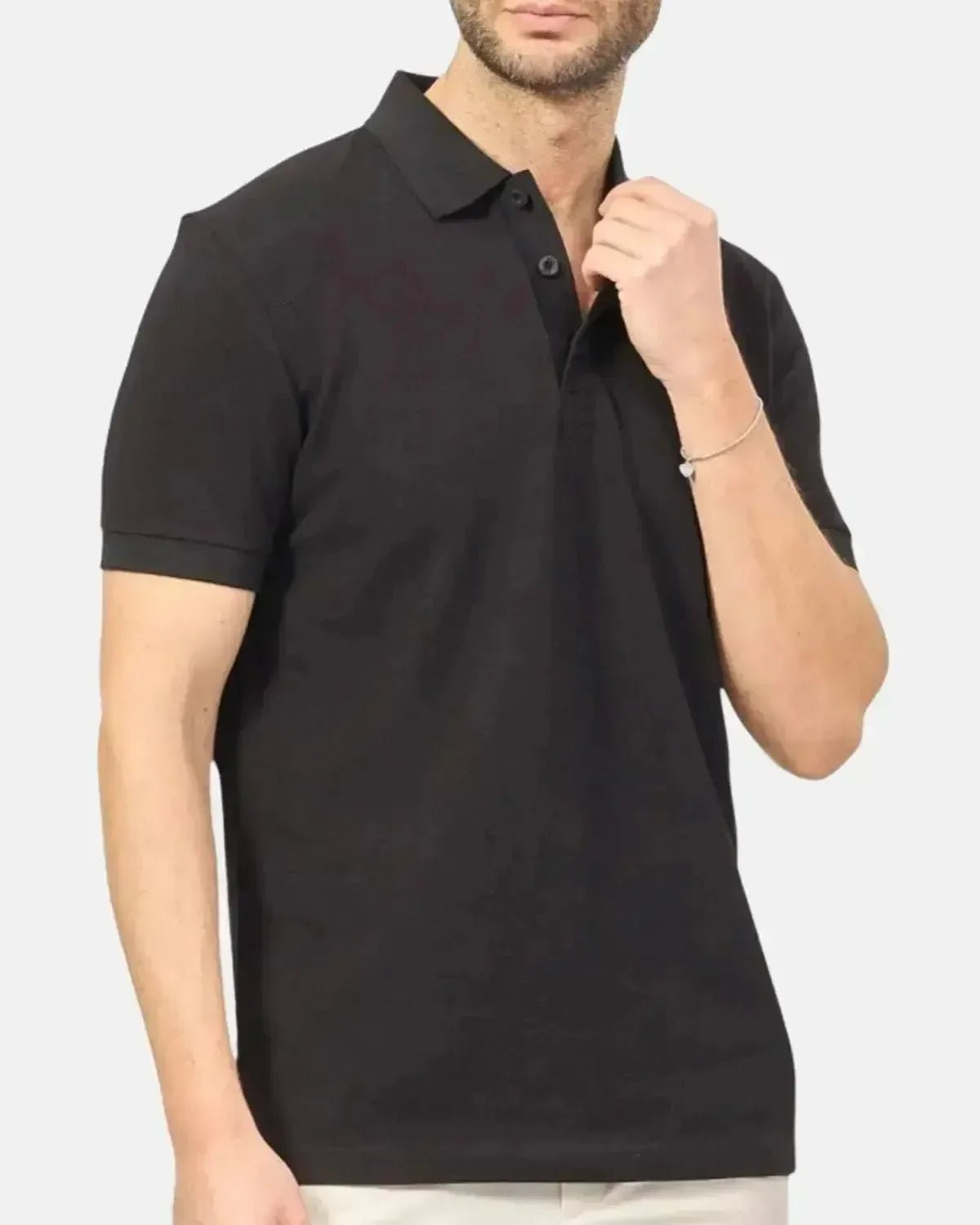 BOSS PADDY POLO SHIRT BLACK TONAL – BOSS-50469055-009-S | Studio DOS by Designer Outlet Sales