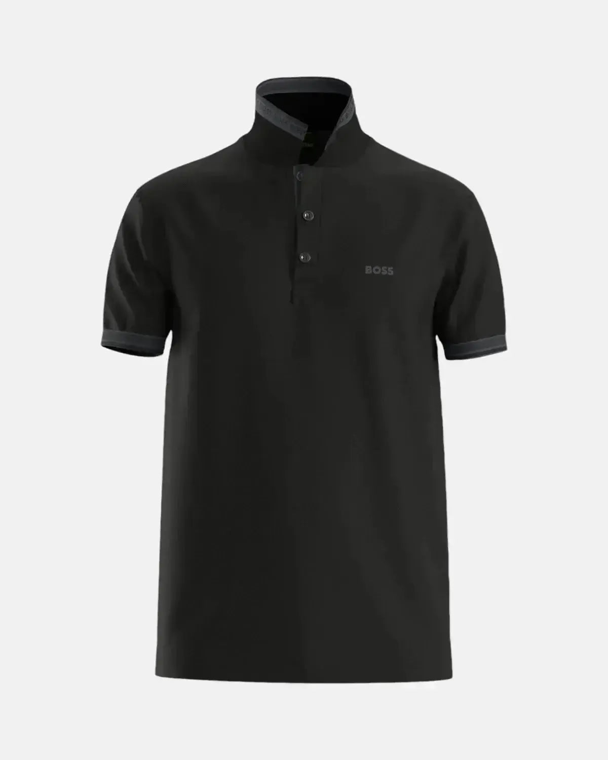 BOSS PADDY POLO SHIRT BLACK TONAL – BOSS-50469055-009-S | Studio DOS by Designer Outlet Sales
