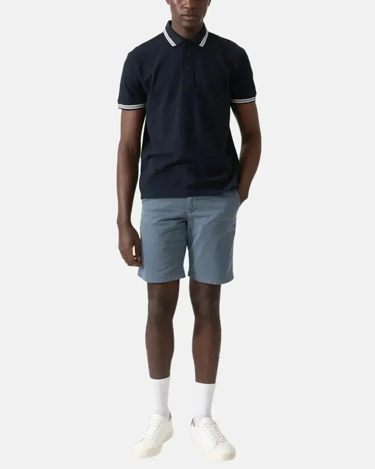 BOSS PADDY POLO SHIRT NAVY – BOSS-50469055-418-S | Studio DOS by Designer Outlet Sales