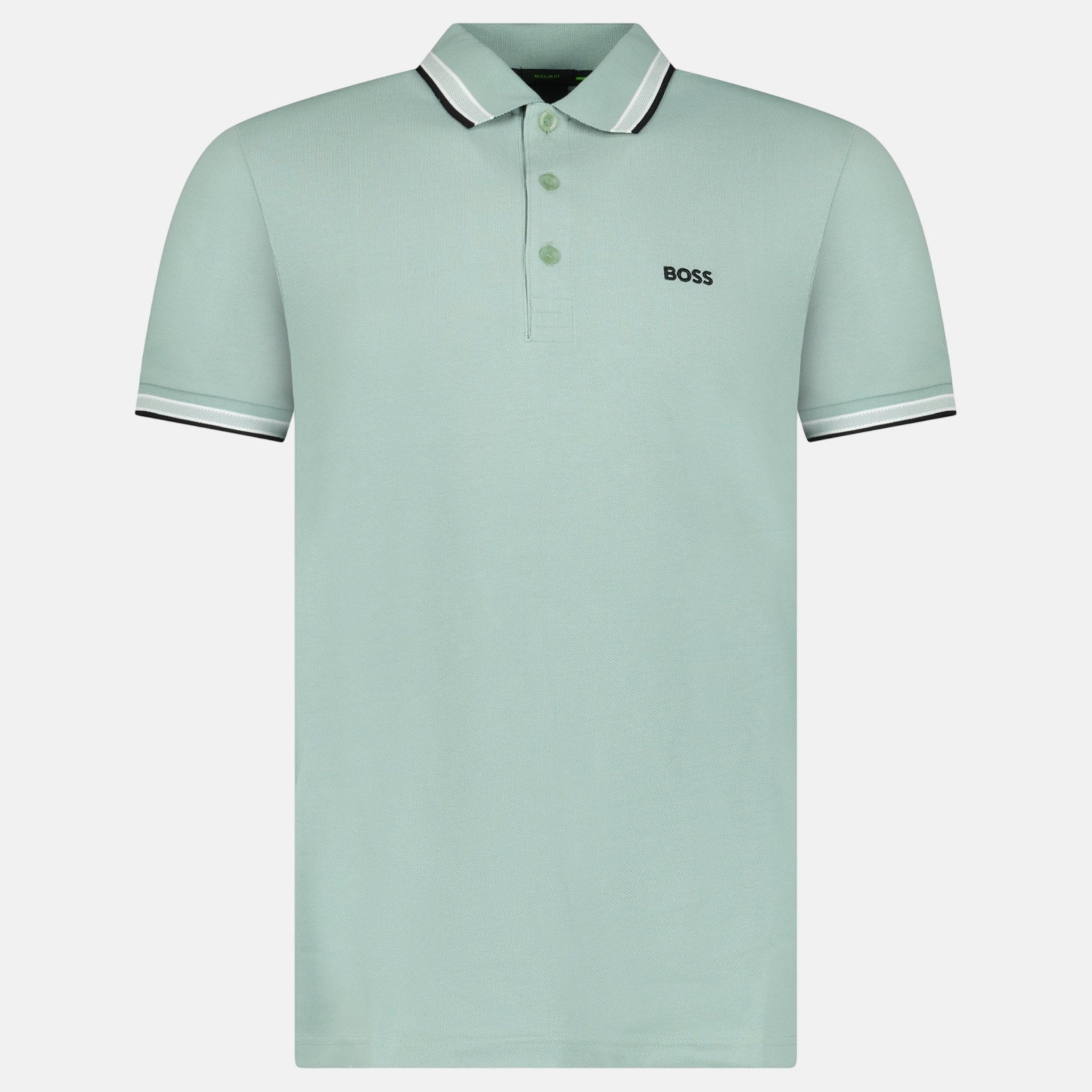 Boss Paddy Polo Shirt Open Green – C34 | Studio DOS by Designer Outlet Sales