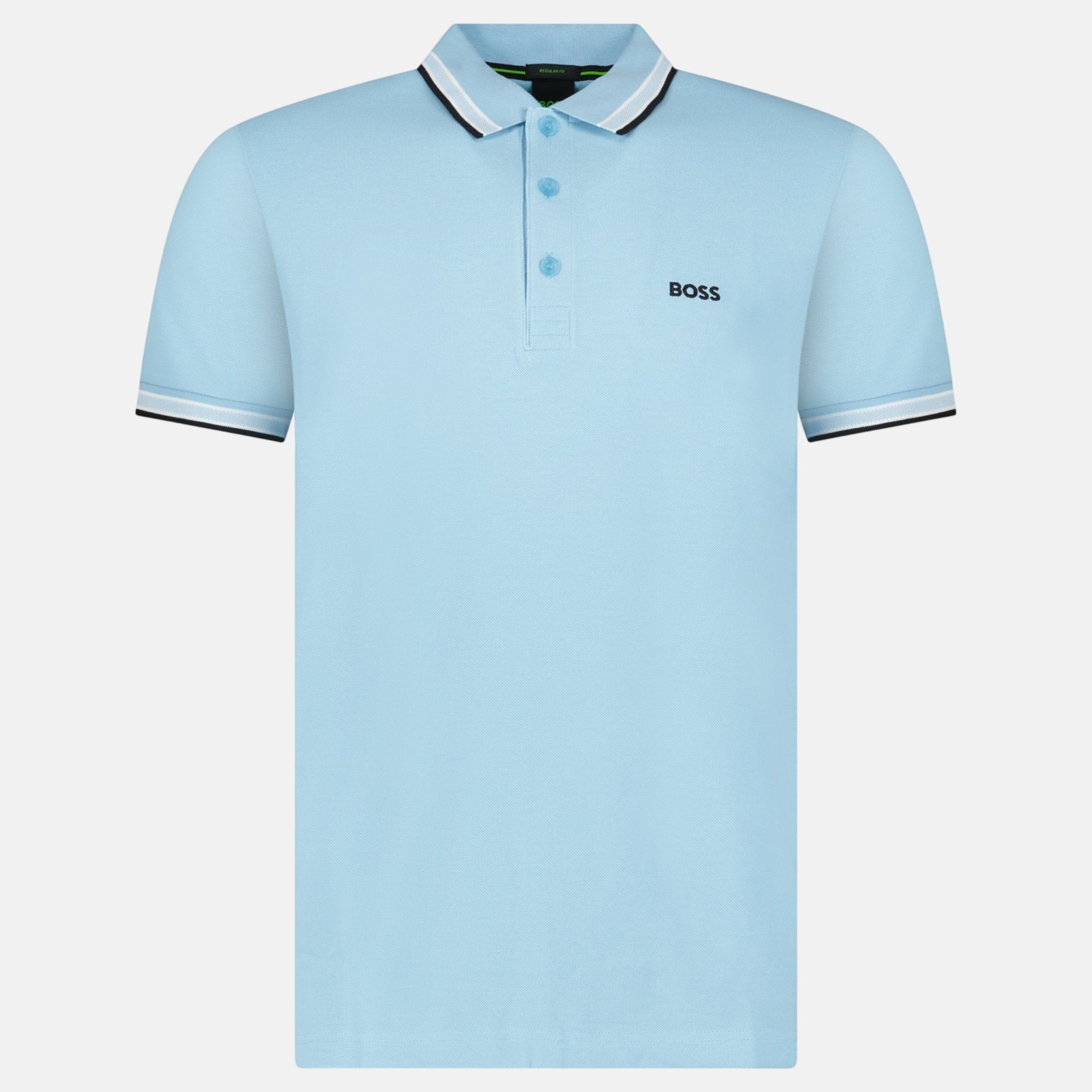 Boss Paddy Polo Shirt Pastel Blue – A69 | Studio DOS by Designer Outlet Sales