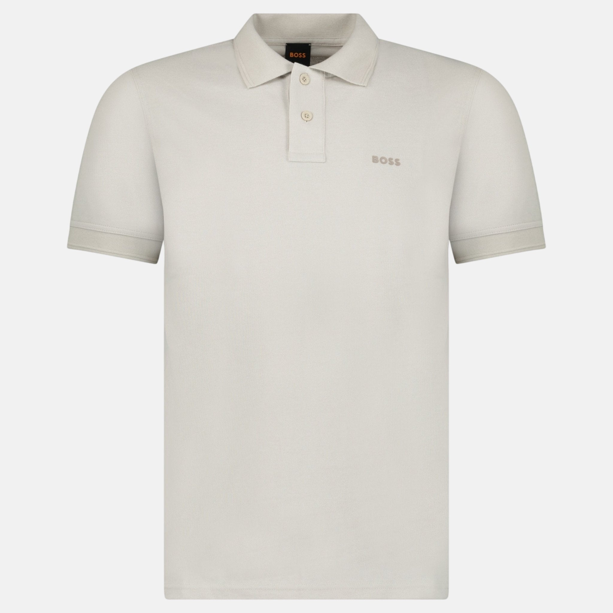 Boss Prime Polo Shirt Grey – C34 | Studio DOS by Designer Outlet Sales