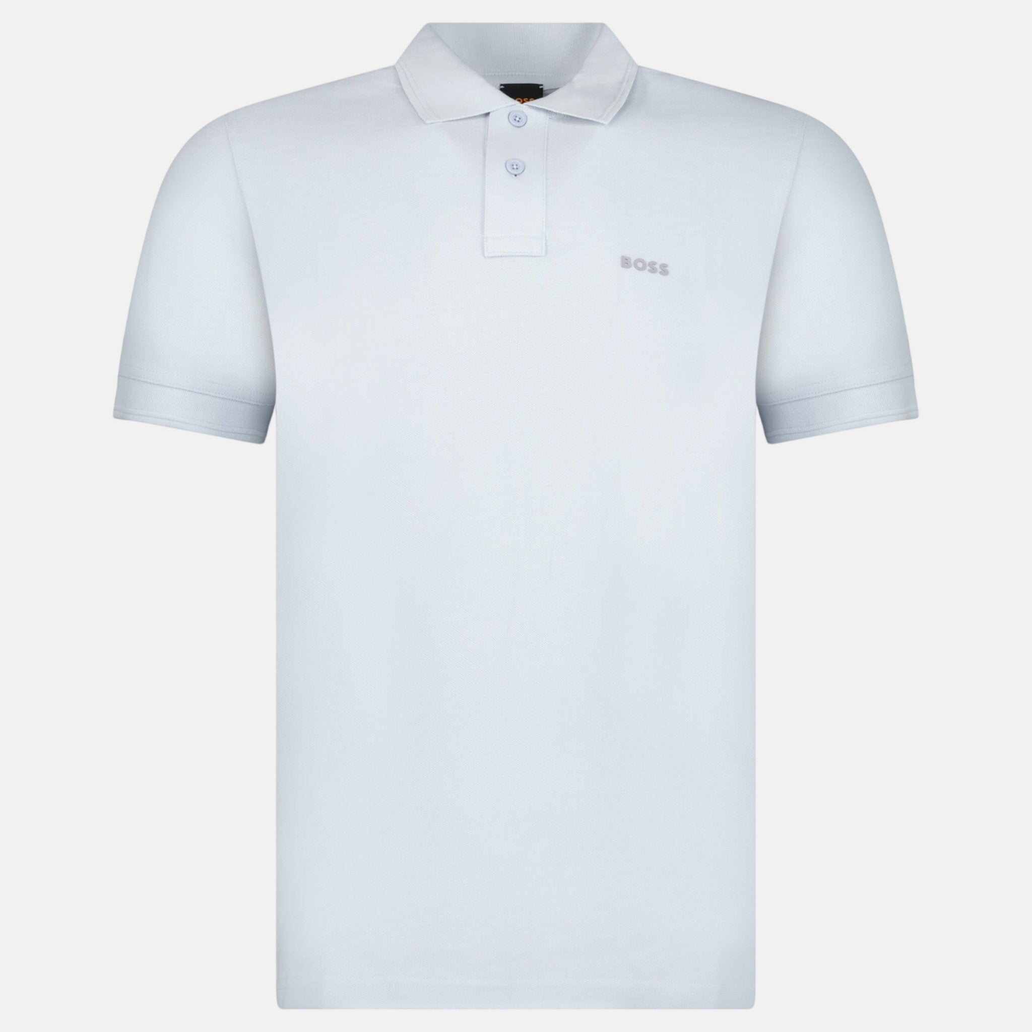 Boss Prime Polo Shirt Pastel Grey – F37 | Studio DOS by Designer Outlet Sales
