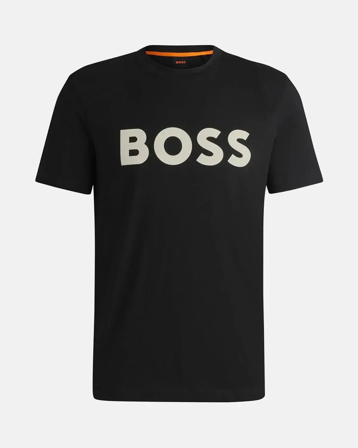 BOSS THINKING 1 RUBBER PRINT LOGO T - SHIRT BLACK ECRU – HUGO-BOSS-50481923-001-S | Studio DOS by Designer Outlet Sales