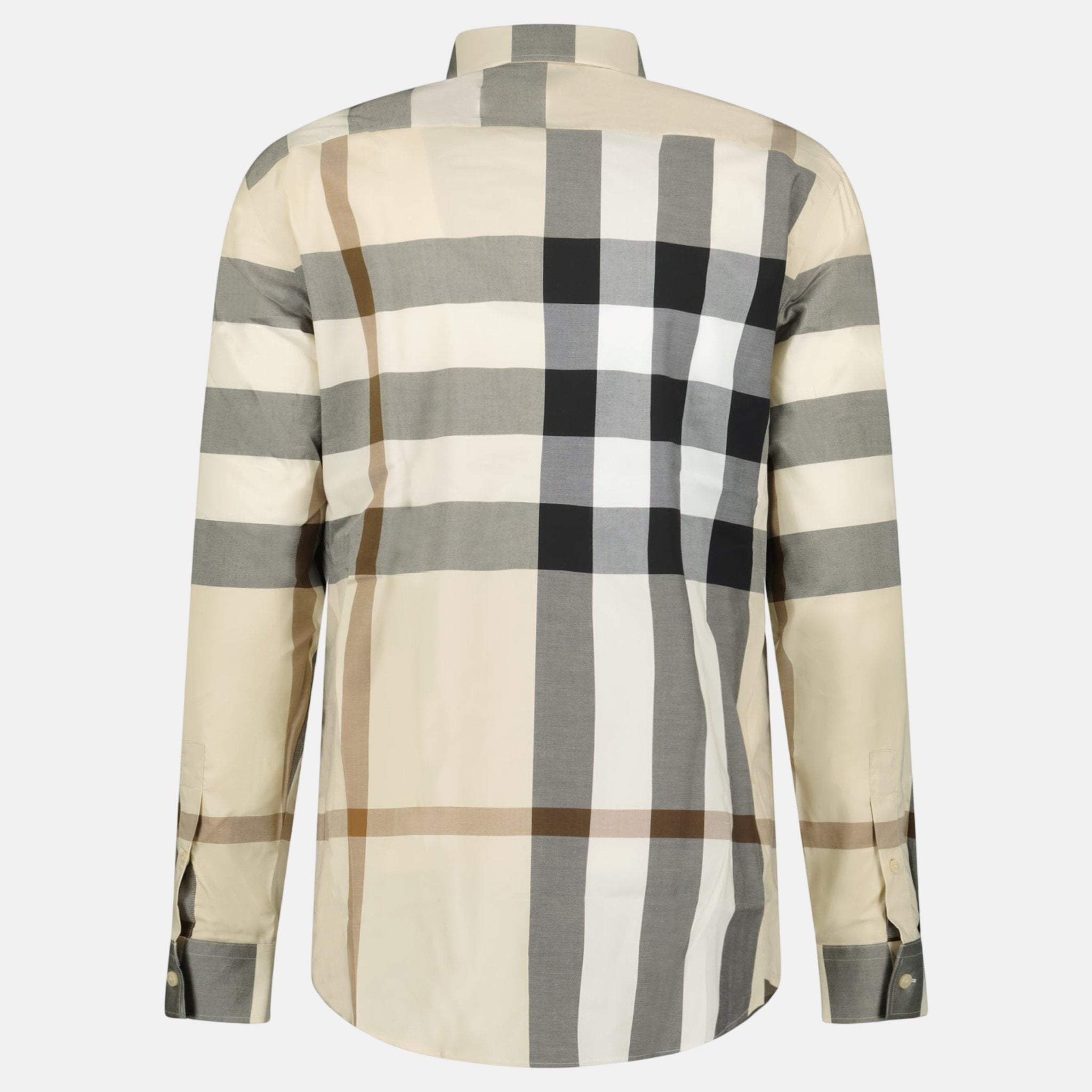 Burberry 'Claverdon' Check Shirt Modern Beige – F11 | Studio DOS by Designer Outlet Sales