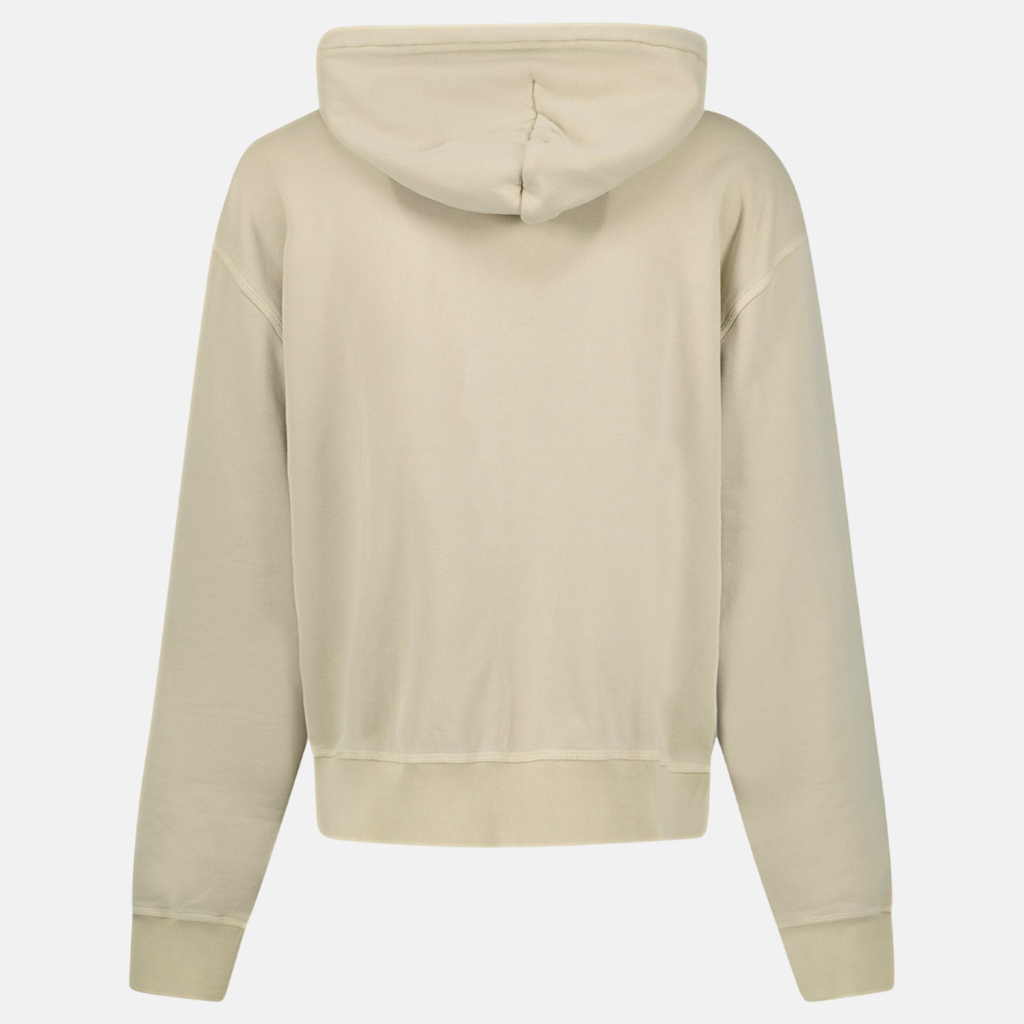 Burberry Embroidery Relaxed Fit Horseferry Logo Zip Hoodie Safari Beige – F14 | Studio DOS by Designer Outlet Sales